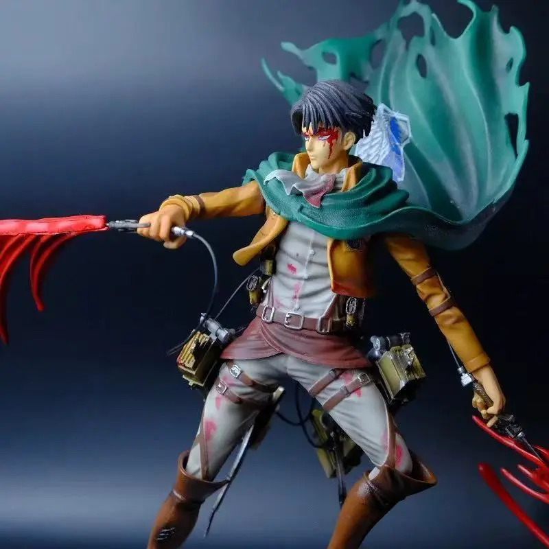 Attack on Titan - Levi Ackermann (Dual Head Sculpt Version) Statue - Image 3