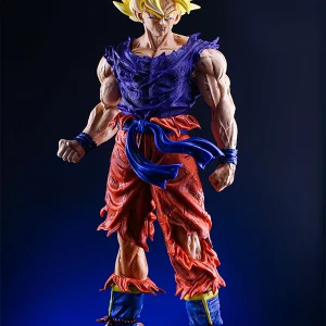 Dragon Ball Z – Goku (Battle Damaged Deep Blue Version) Statue