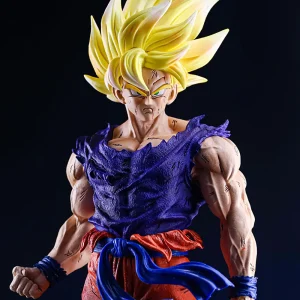 Dragon Ball Z – Goku (Battle Damaged Deep Blue Version) Statue