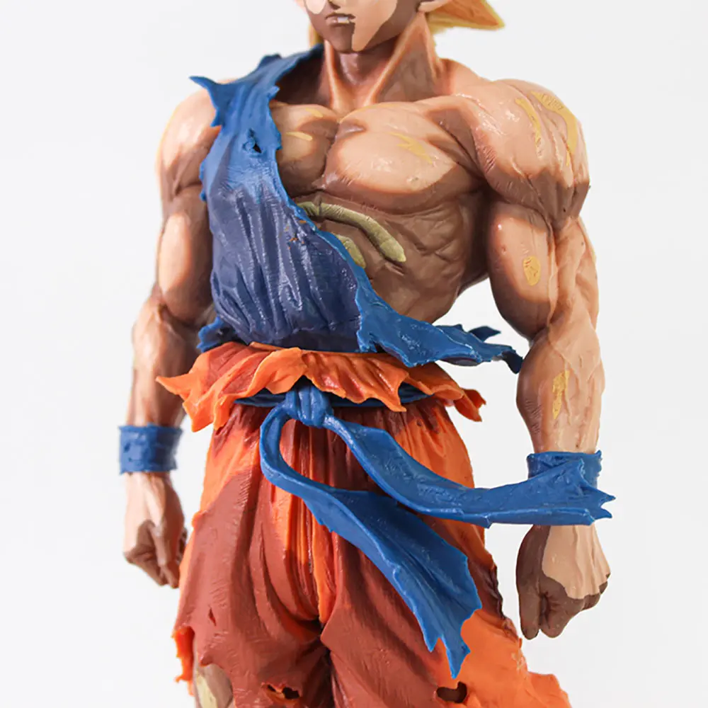 Dragon Ball Z - Goku (Battle Damaged Manga Color Version) Statue - Image 3