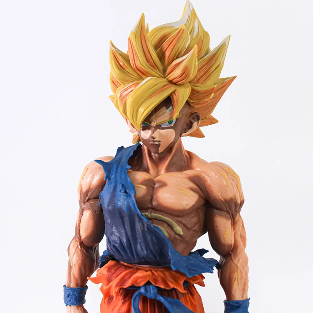 Dragon Ball Z - Goku (Battle Damaged Manga Color Version) Statue - Image 2