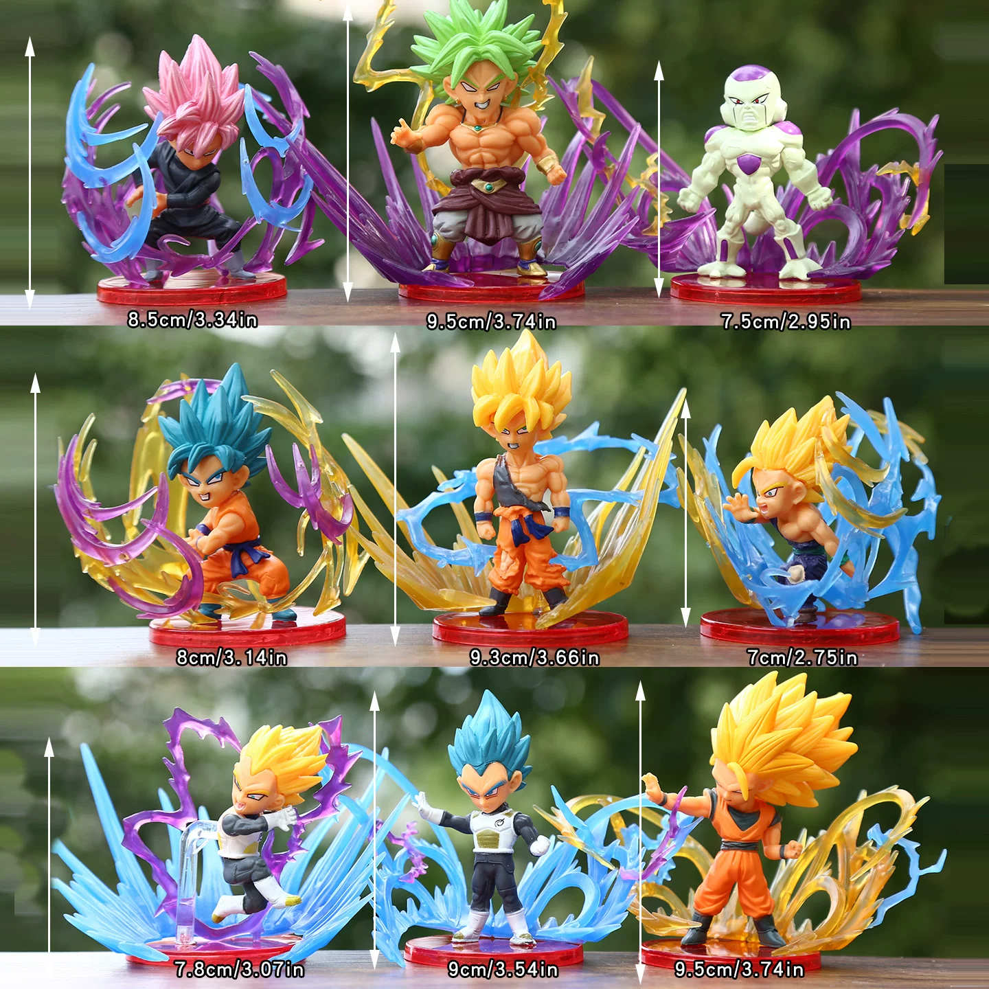 Dragon Ball Z - Goku Vegeta Frieza (9-Piece Diorama Statue Set) - Image 4