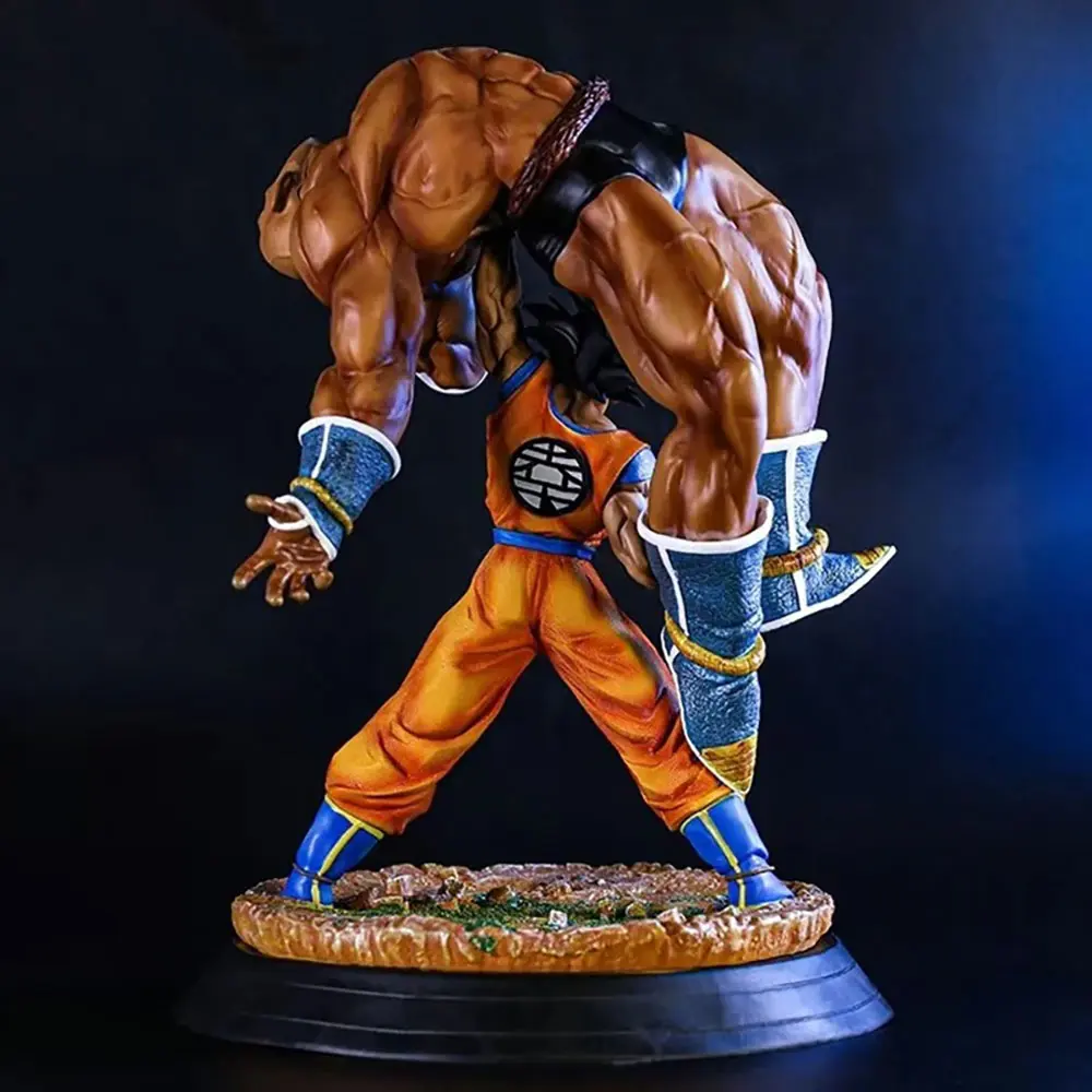 Dragon Ball Z - Goku VS Nappa Diorama Statue - Image 5