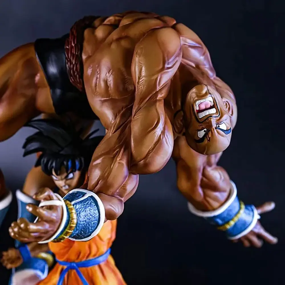 Dragon Ball Z - Goku VS Nappa Diorama Statue - Image 4
