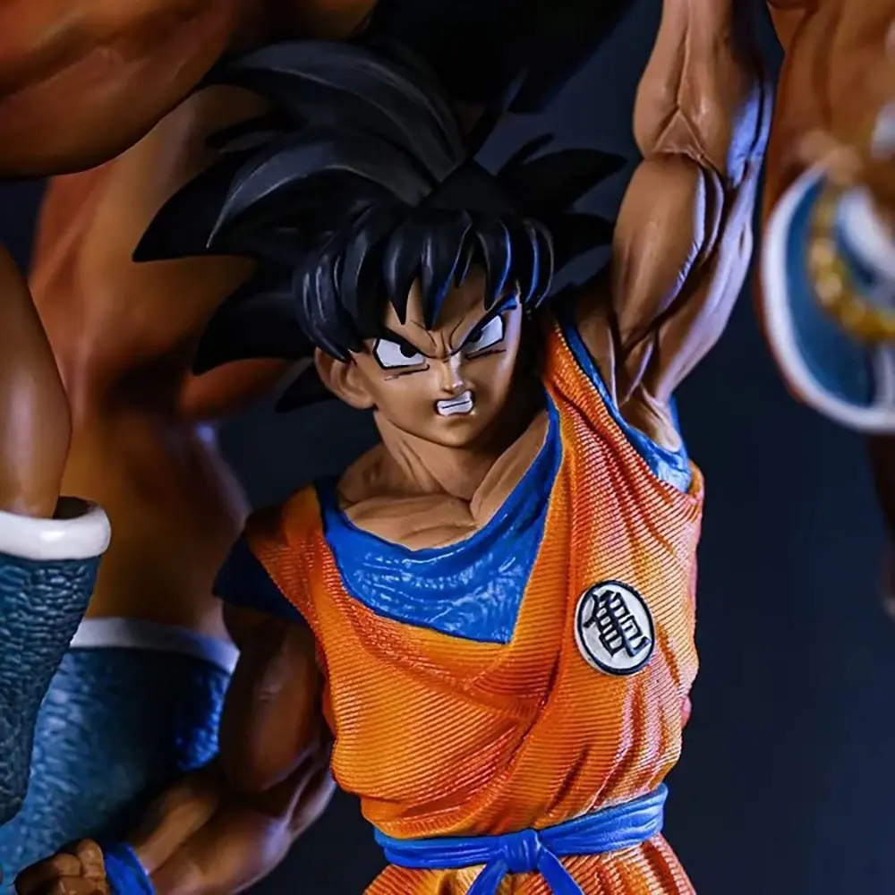 Dragon Ball Z - Goku VS Nappa Diorama Statue - Image 3