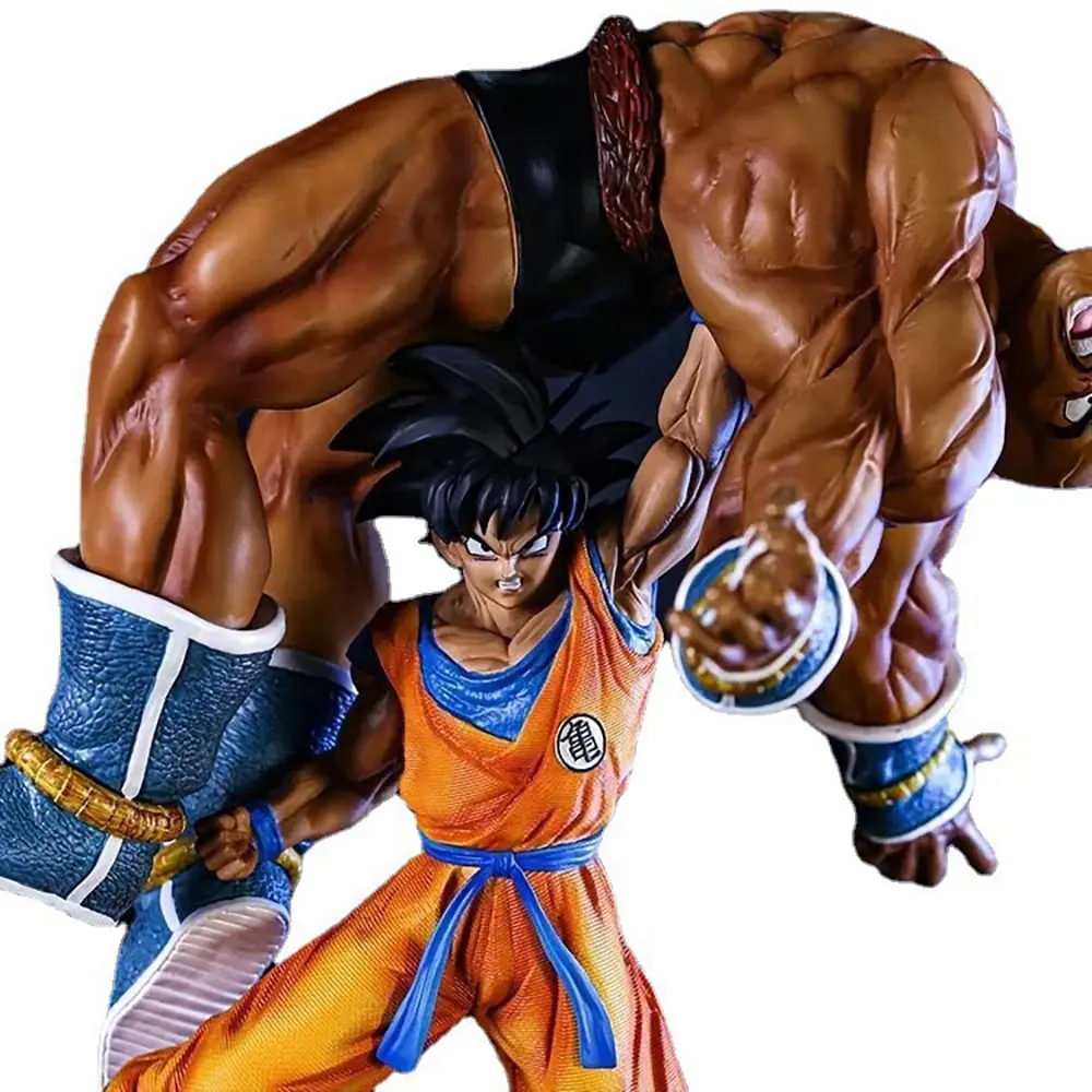 Dragon Ball Z - Goku VS Nappa Diorama Statue - Image 2