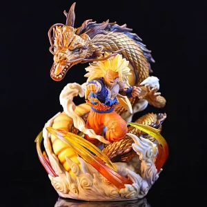 Dragon Ball Z – Super Saiyan 3 Goku (Dragon Fist Version) Statue
