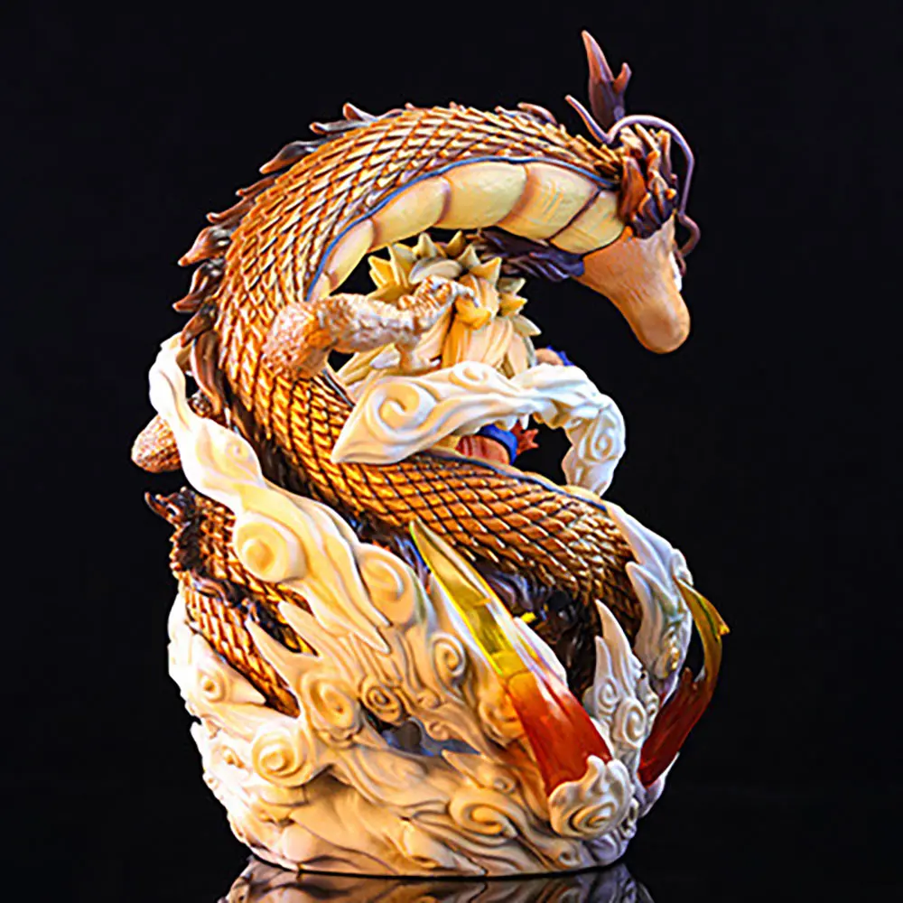 Dragon Ball Z - Super Saiyan 3 Goku (Dragon Fist Version) Statue - Image 3