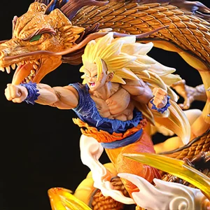 Dragon Ball Z – Super Saiyan 3 Goku (Dragon Fist Version) Statue