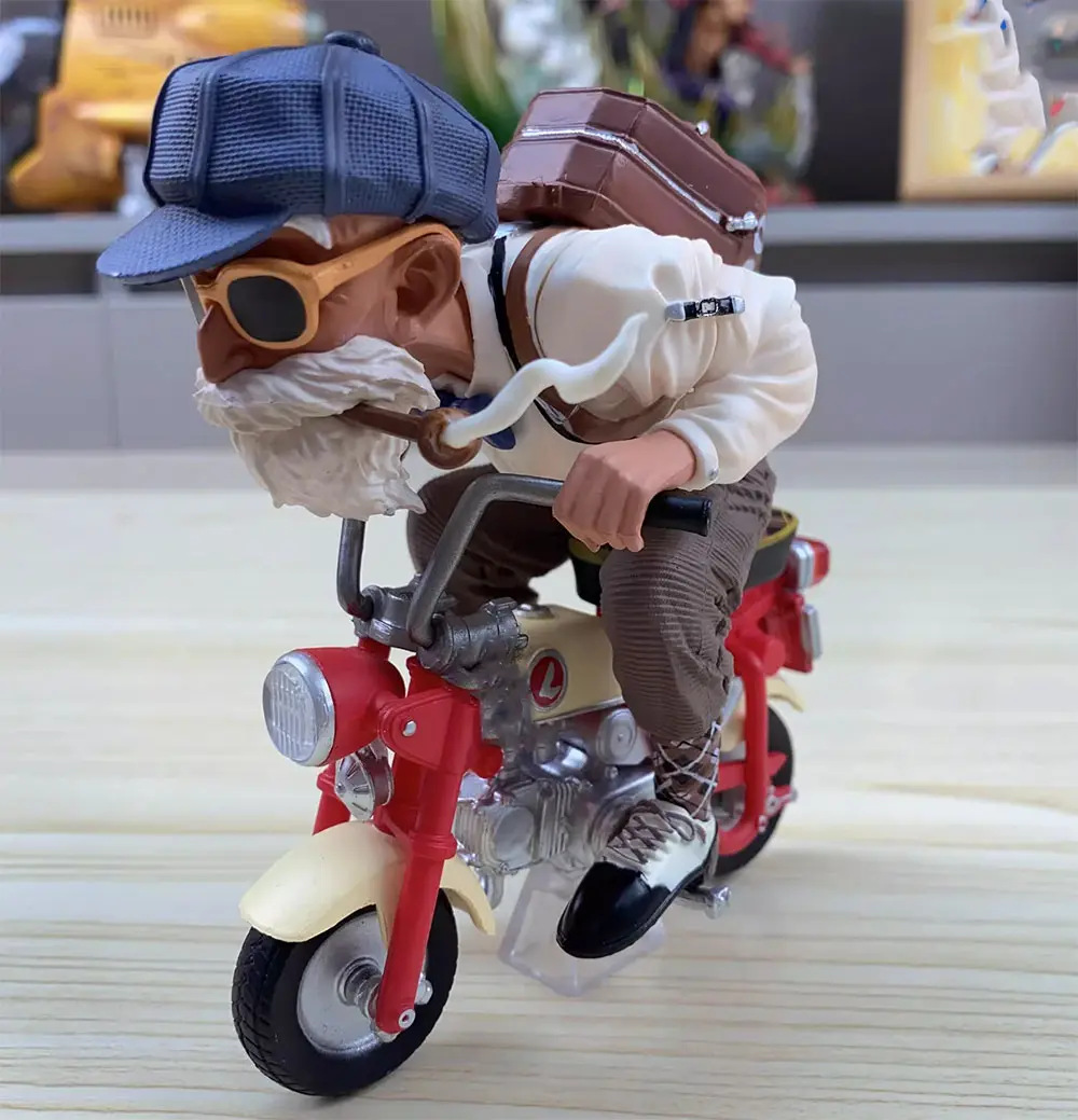 Dragon Ball Z - Master Roshi Riding Motorcycle Statue - Image 5