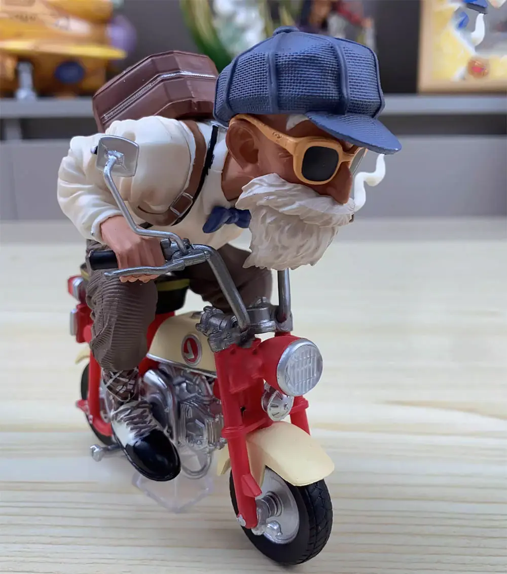 Dragon Ball Z - Master Roshi Riding Motorcycle Statue - Image 4