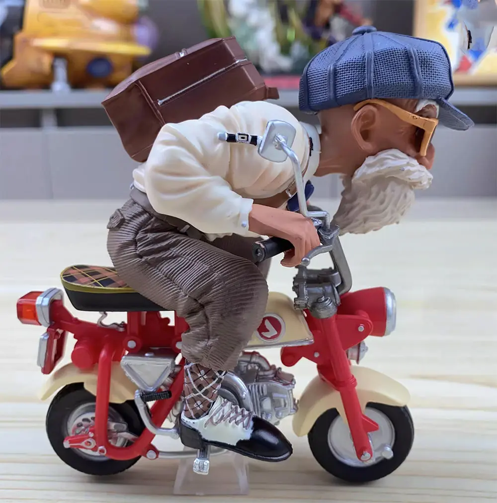 Dragon Ball Z - Master Roshi Riding Motorcycle Statue - Image 3