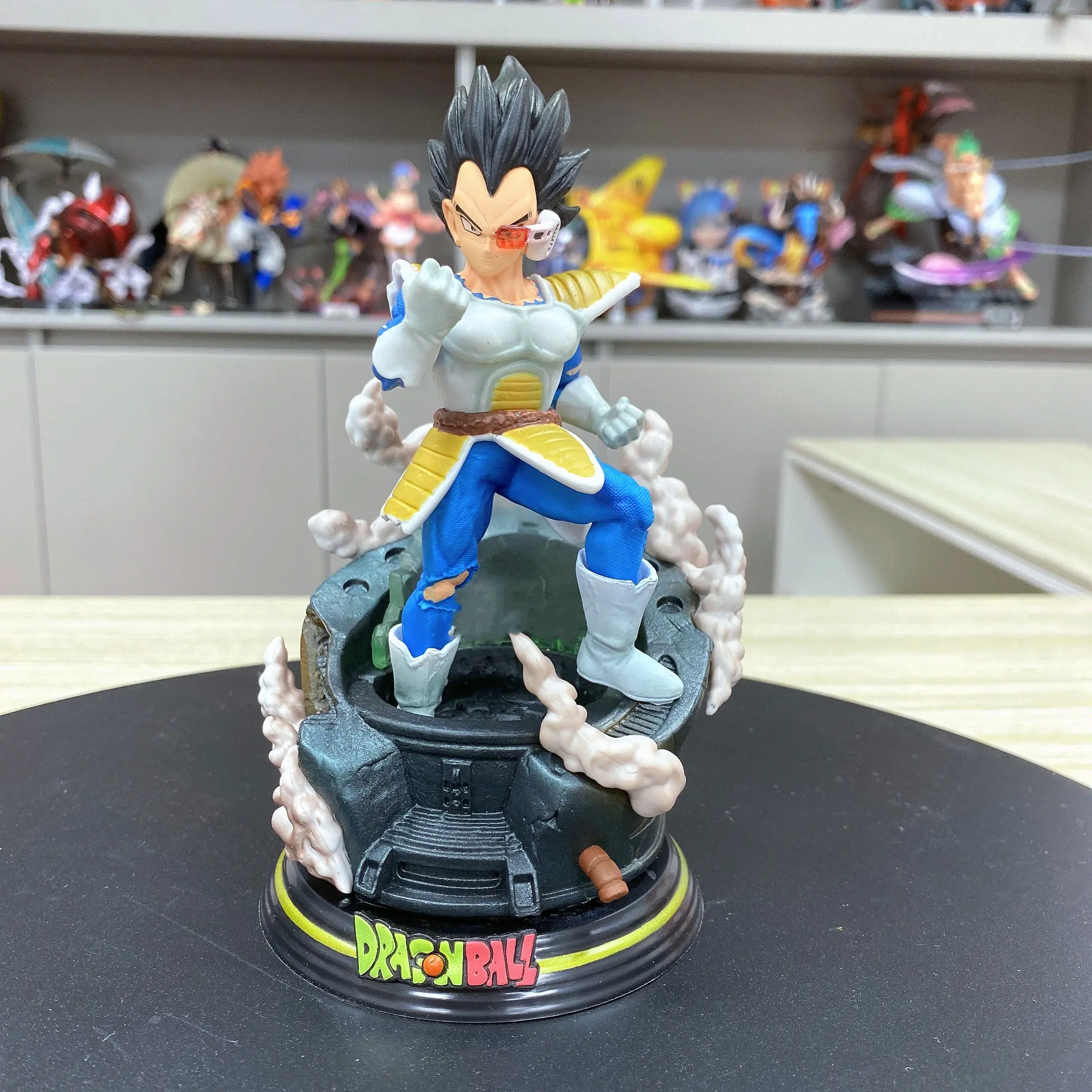 Buy Dragon Ball Z Vegeta Tyrannosaurus Studio Statue with Crypto at AnimeFigureHub