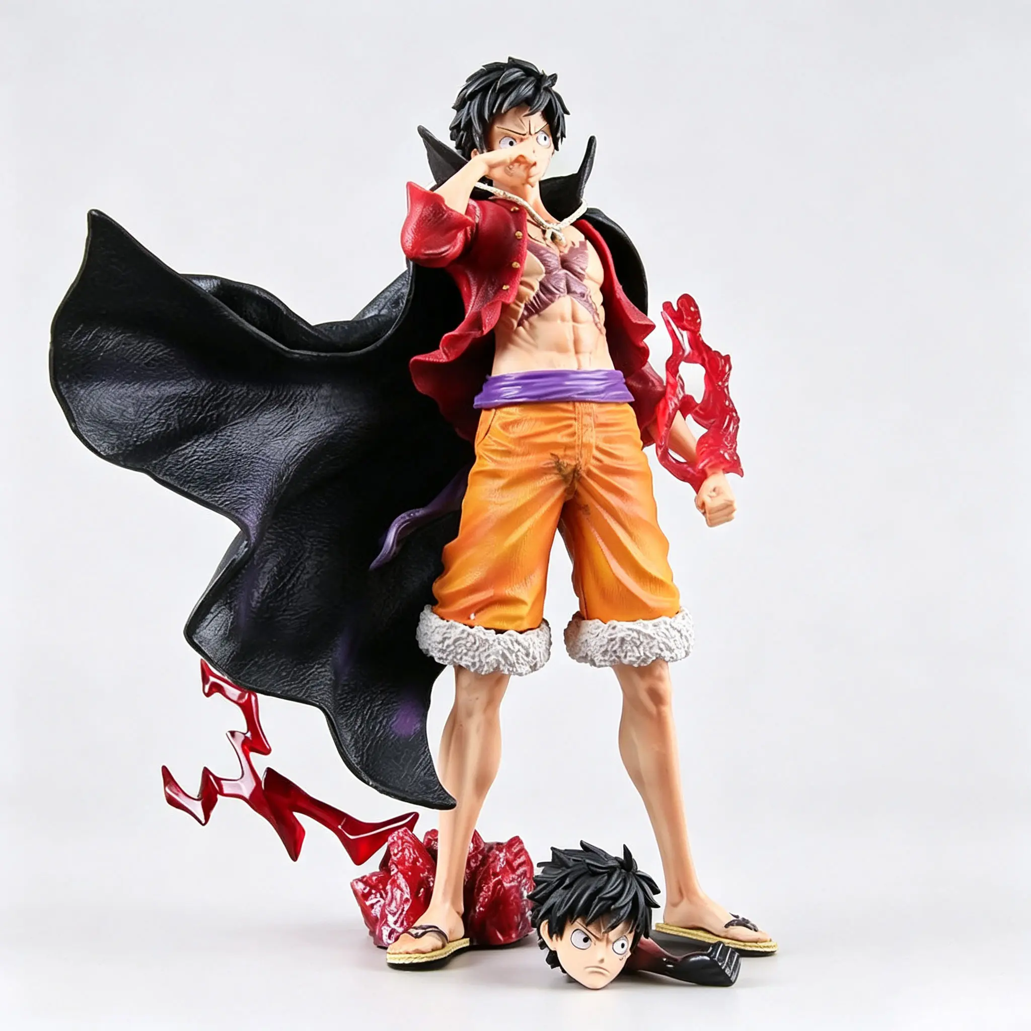 One Piece - Luffy (Dual Head Sculpt Version) Statue - Image 3