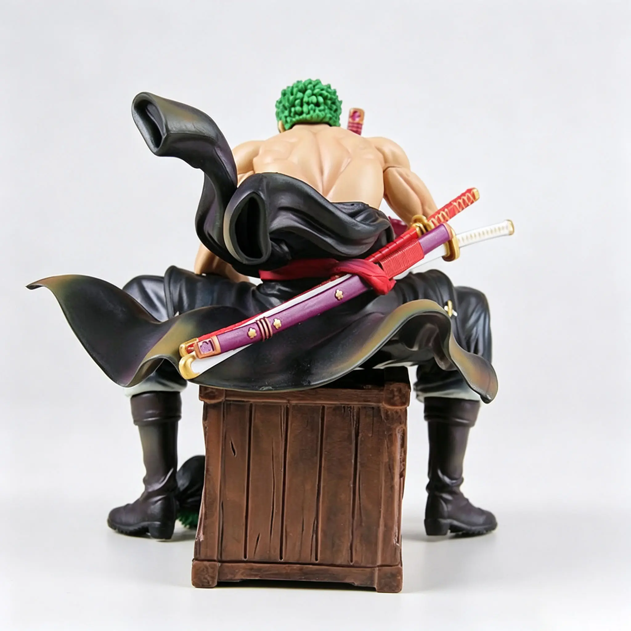 One Piece - Roronoa Zoro (Sitting Pose Dual Head Sculpt Version) Statue - Image 7
