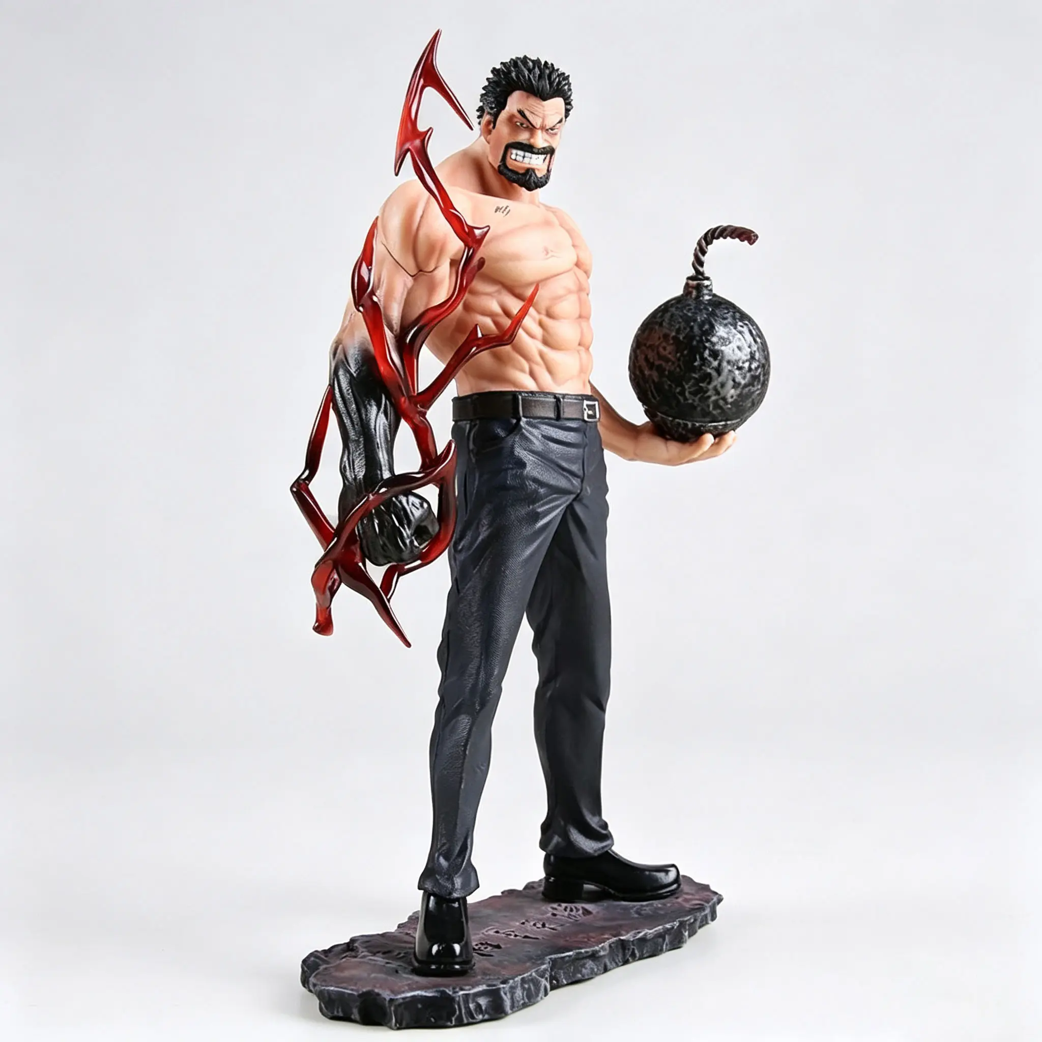 One Piece - Monkey D. Garp (Black Pants Iron Fist Version) Statue - Image 6