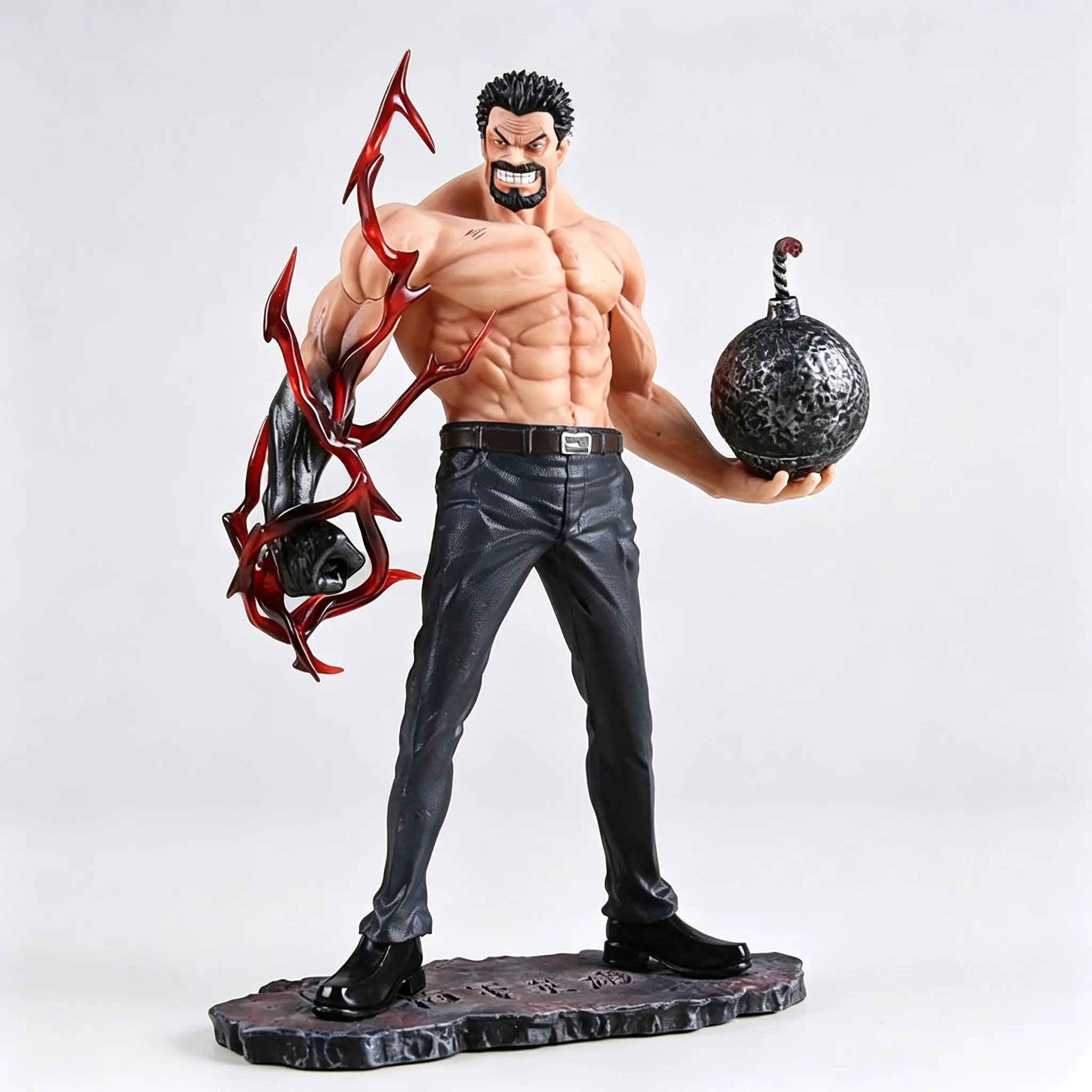 One Piece - Monkey D. Garp (Black Pants Iron Fist Version) Statue - Image 2