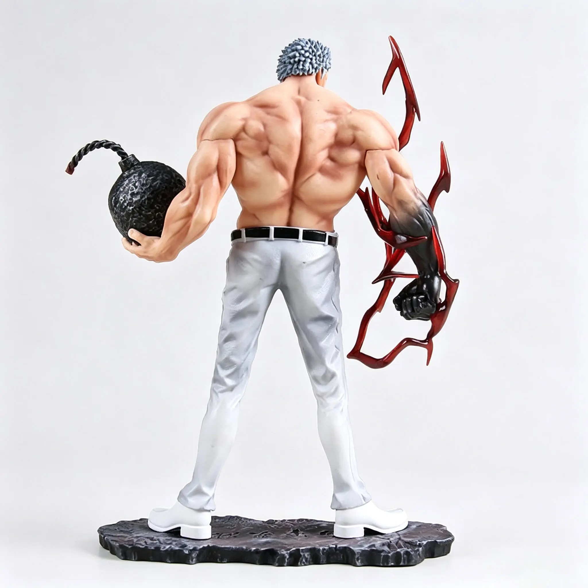 One Piece - Monkey D. Garp (White Pants Iron Fist Version) Statue - Image 3