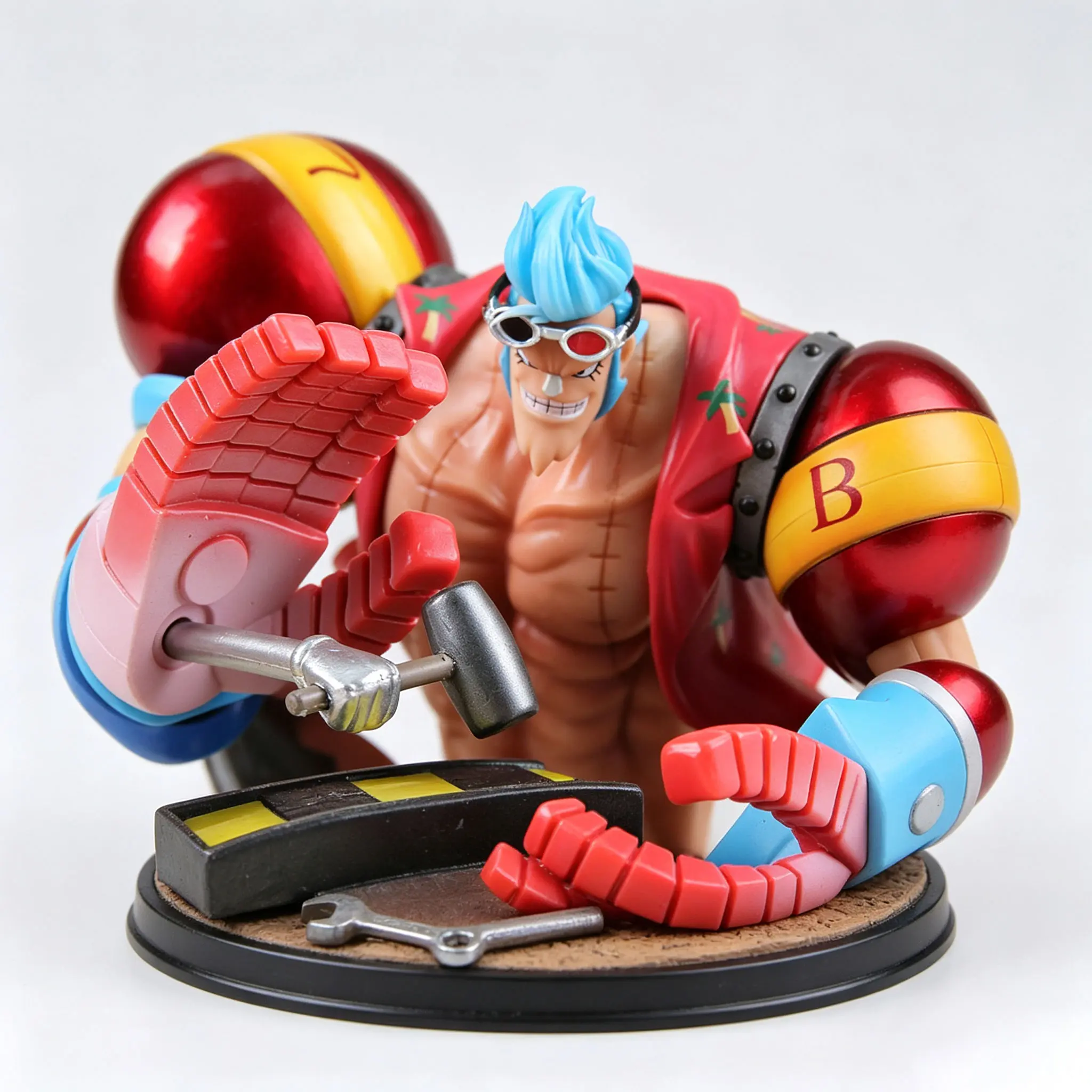 One Piece - Franky (Sitting Pose Version) Statue - Image 4