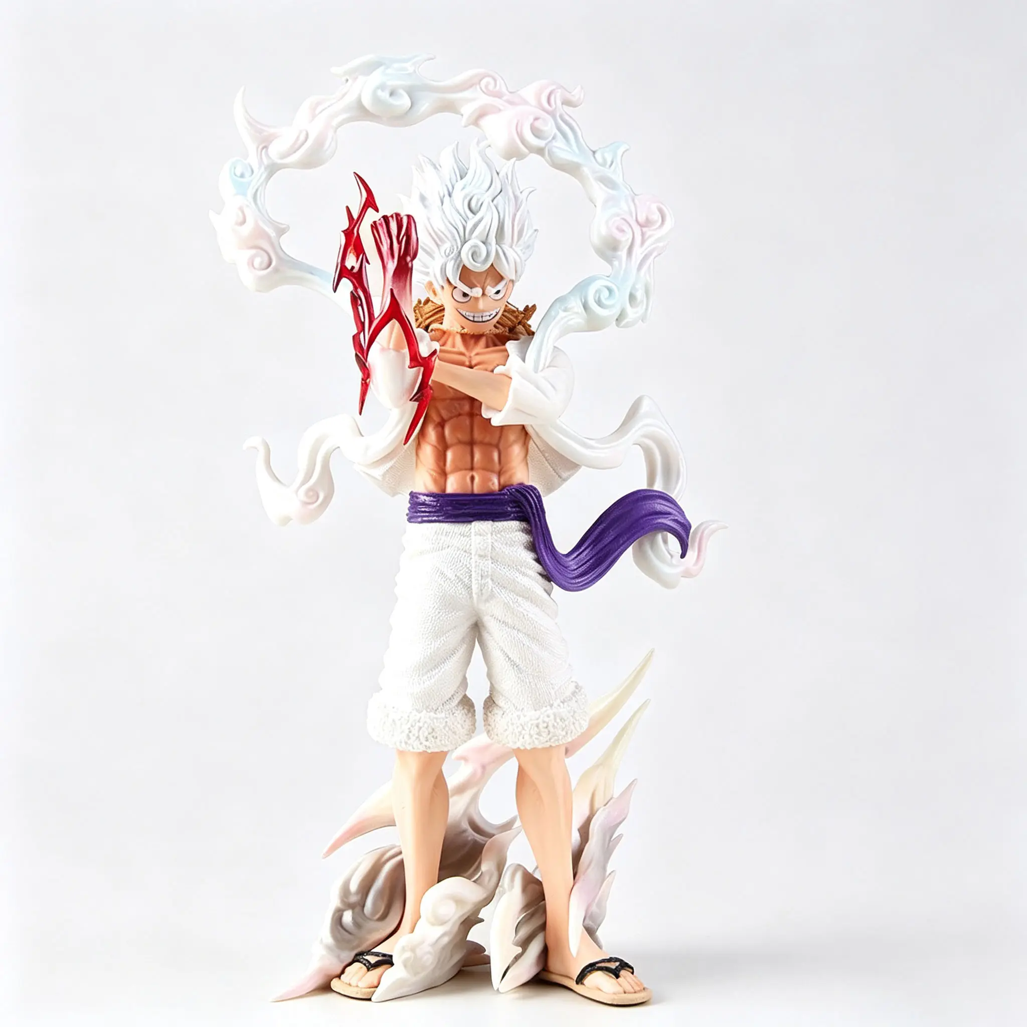 Buy One Piece Gear 5 Luffy Gear Fifth Sun God Nika Version Statue with Crypto at AnimeFigureHub
