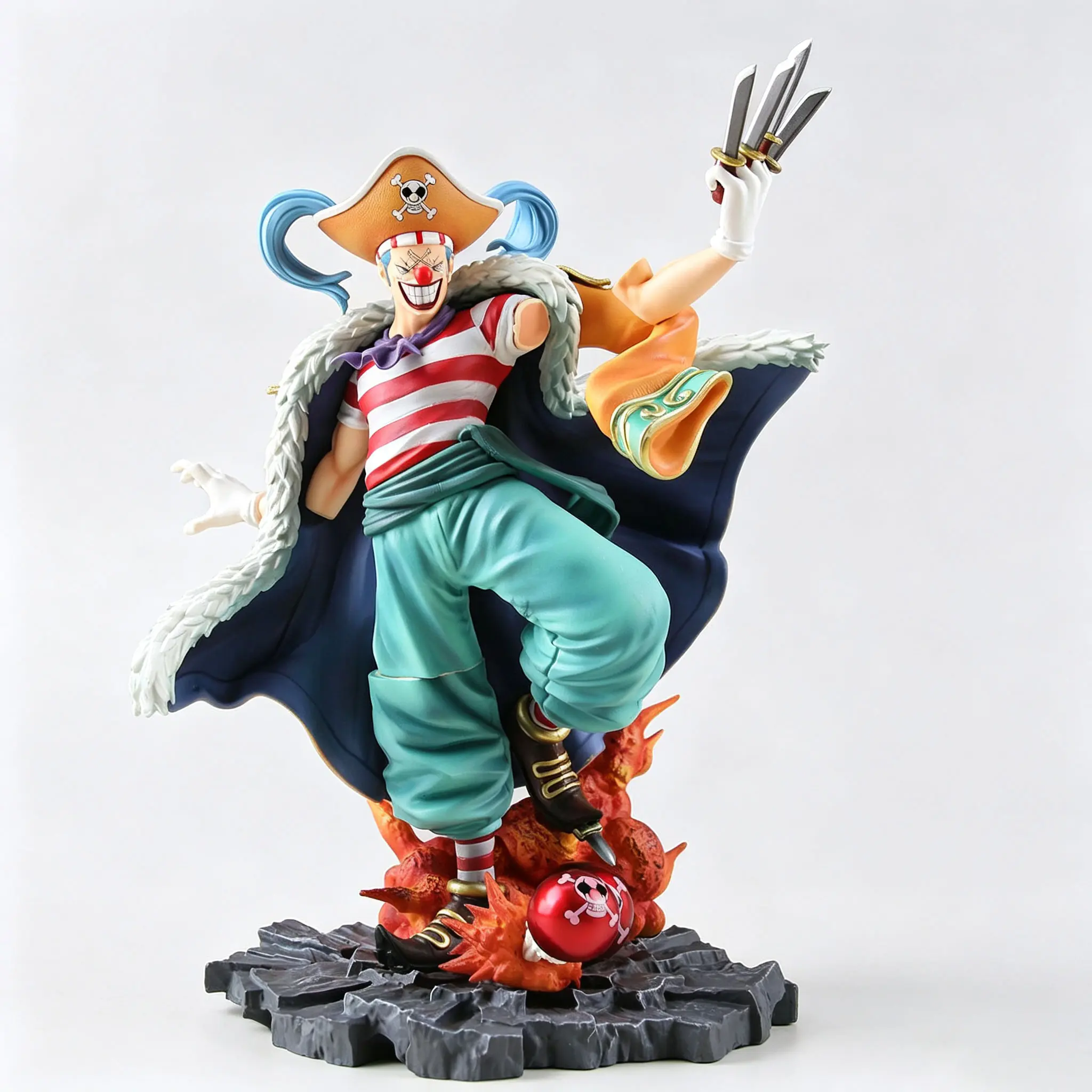 Buy One Piece Buggy the Clown Statue with Crypto at AnimeFigureHub