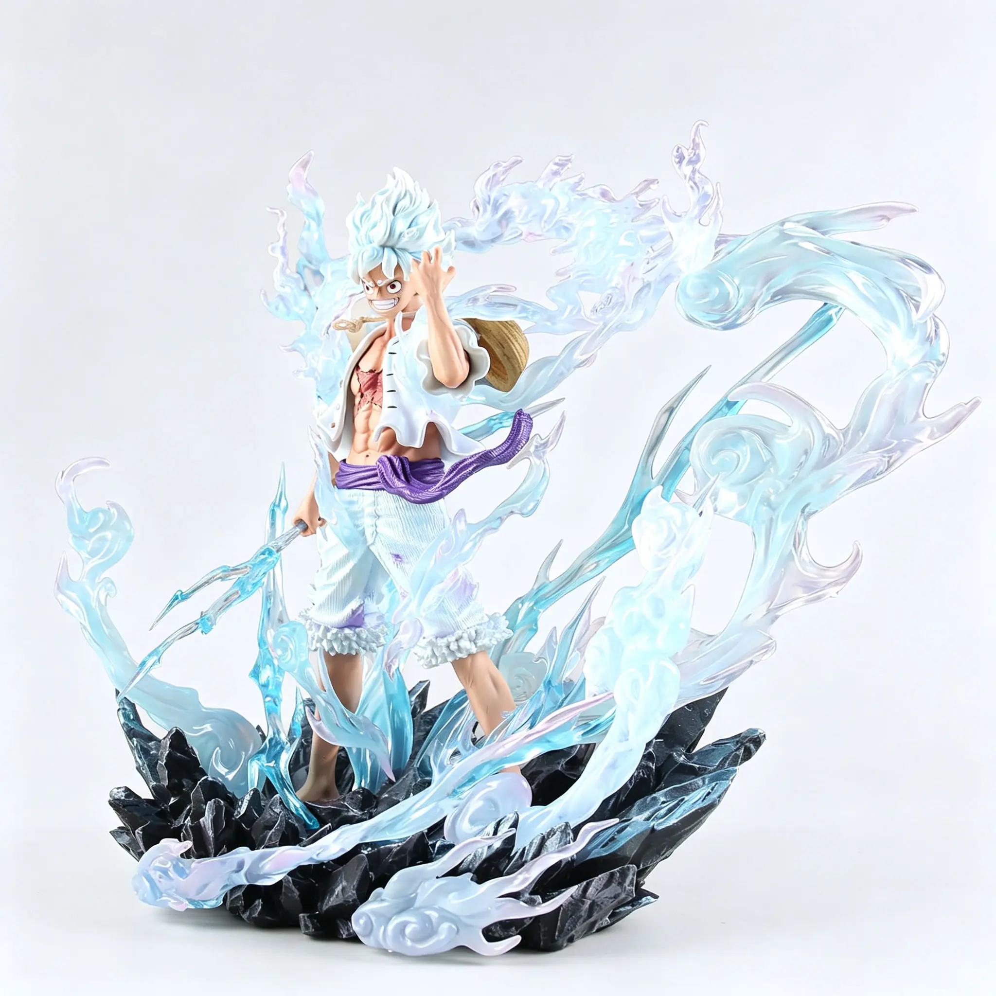 One Piece - Gear 5 Luffy (Bursting Aura Sun God Nika Version) Statue - Image 6