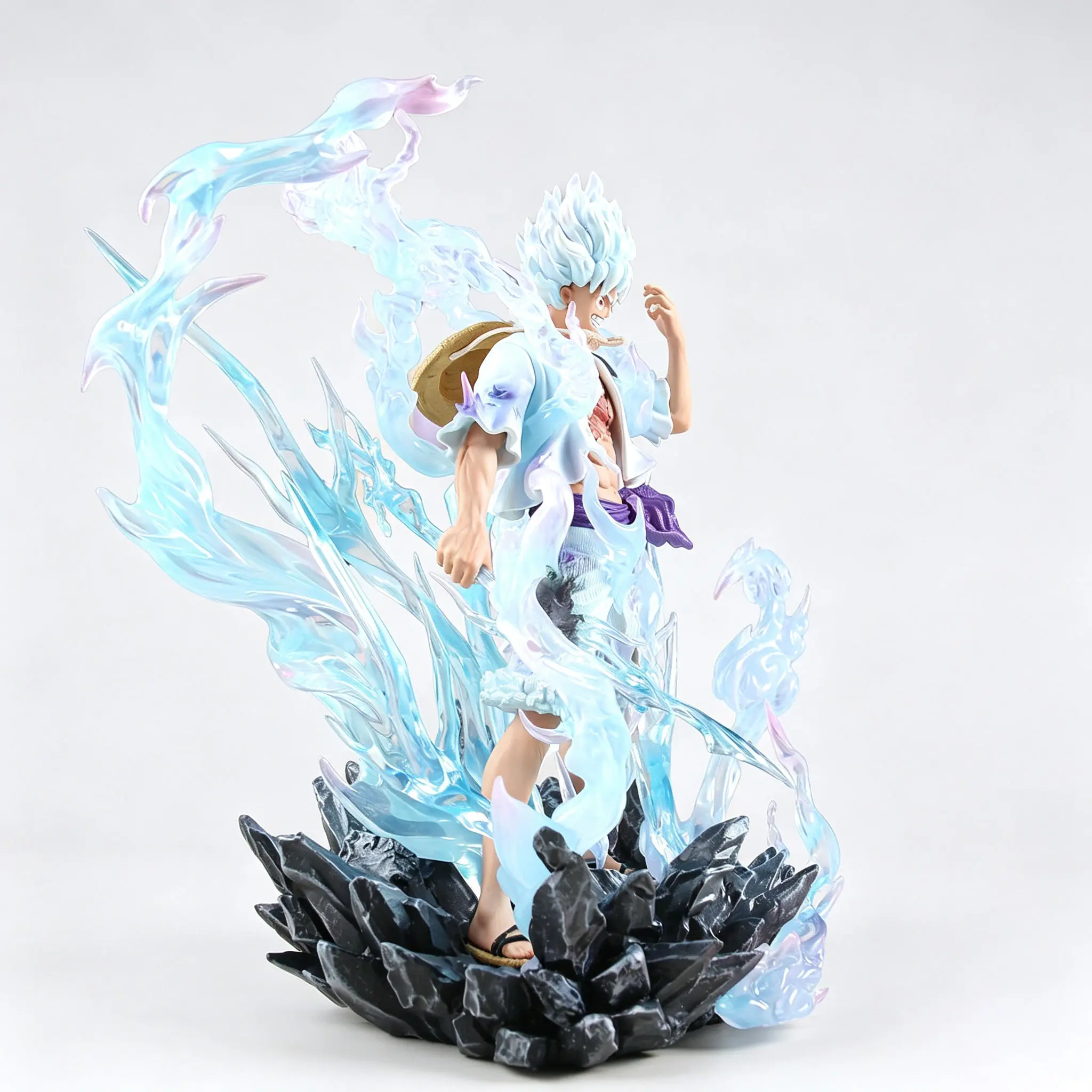 One Piece - Gear 5 Luffy (Bursting Aura Sun God Nika Version) Statue - Image 5