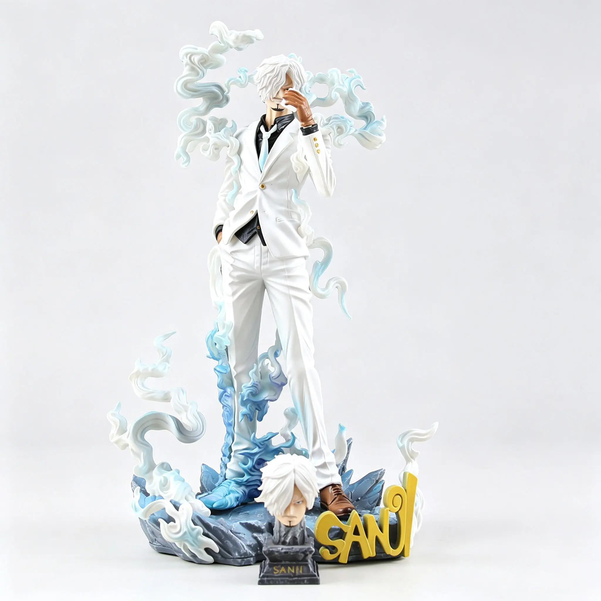 Buy One Piece Sanji Sun God Nika Style Conceptual Version Statue with Crypto at AnimeFigureHub