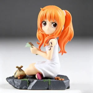 One Piece – Childhood Nami (Sitting Pose Version) Statue