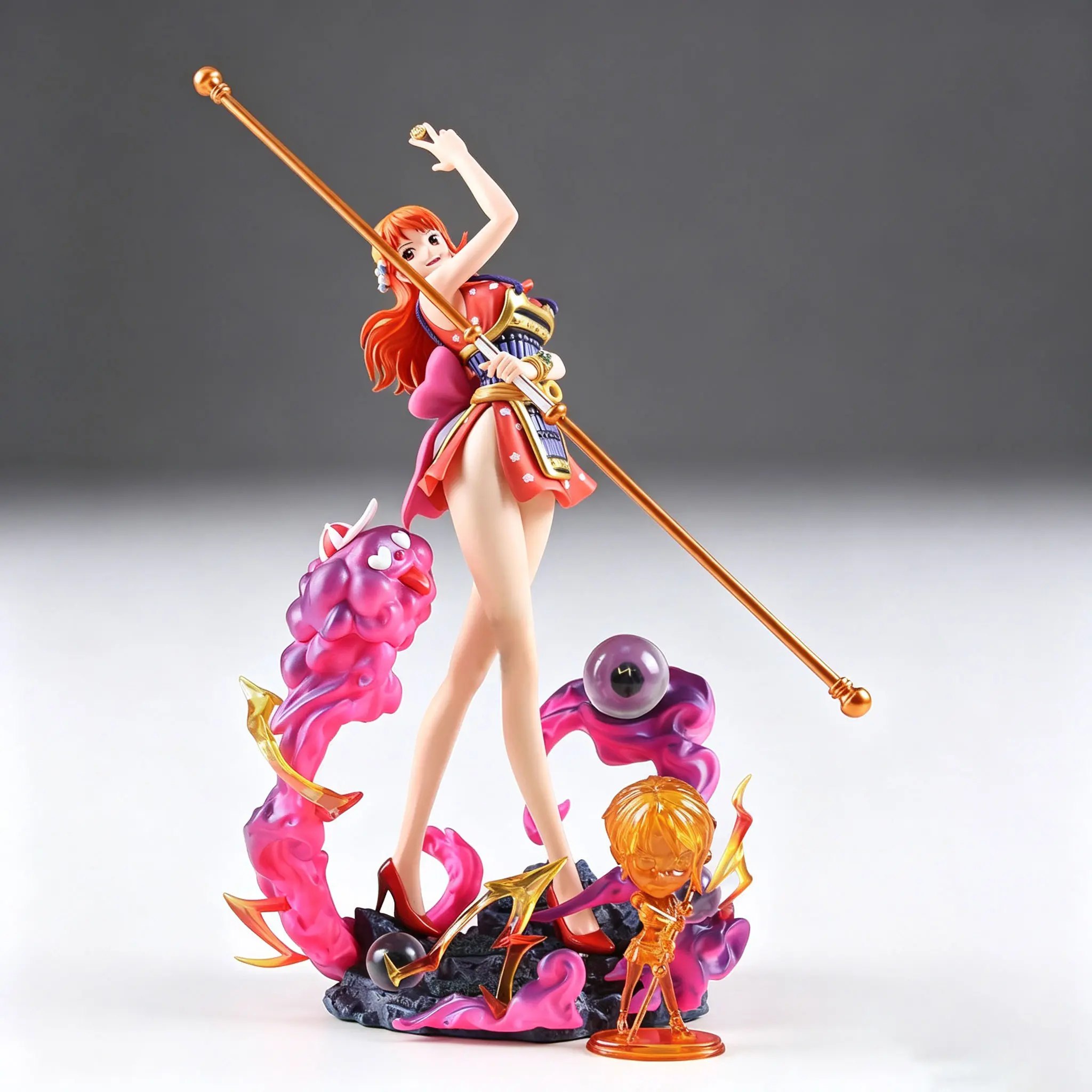Buy One Piece Nami Wano Country Samurai Version Statue with Crypto at AnimeFigureHub