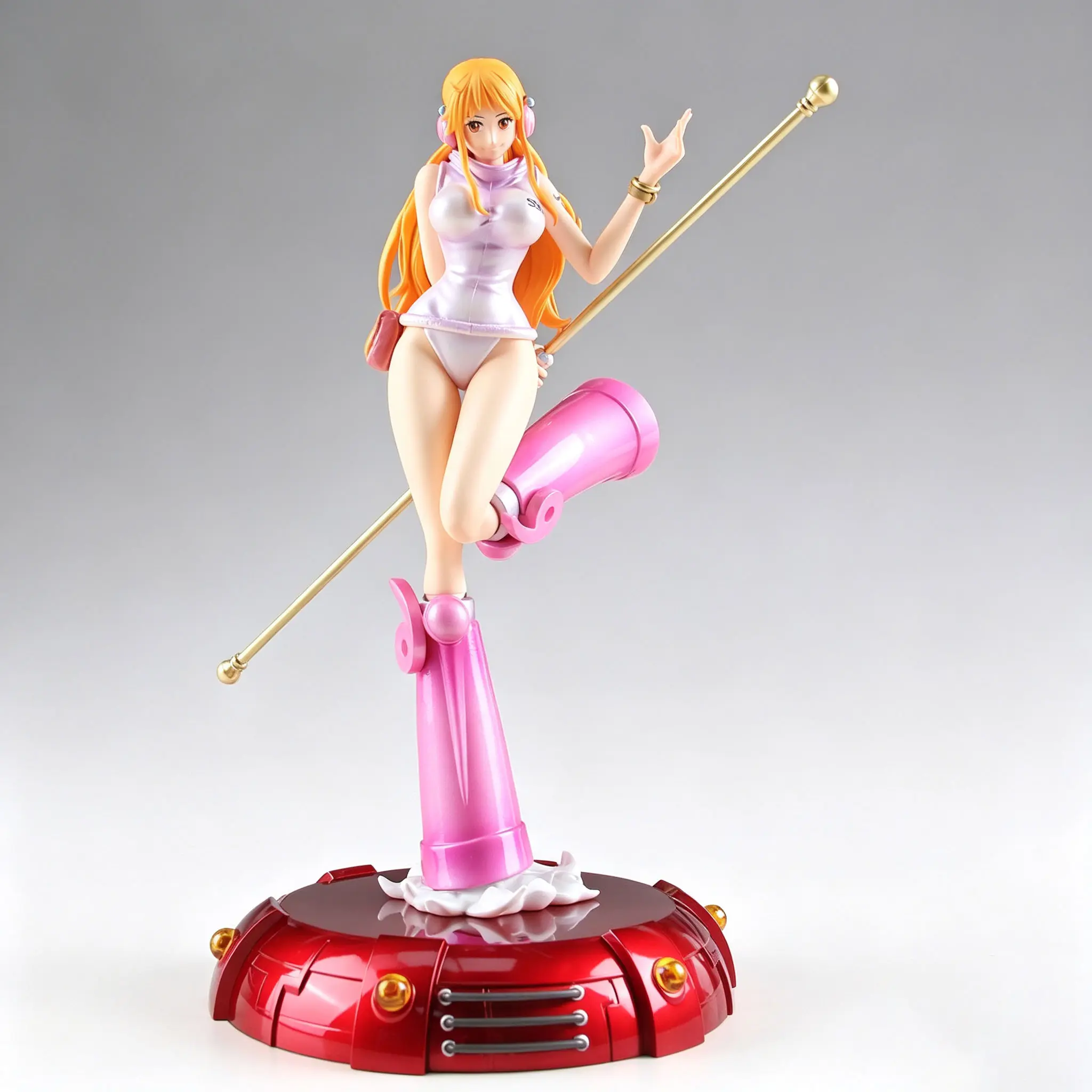 Buy One Piece Nami Egghead Island Arc Version Statue with Crypto at AnimeFigureHub