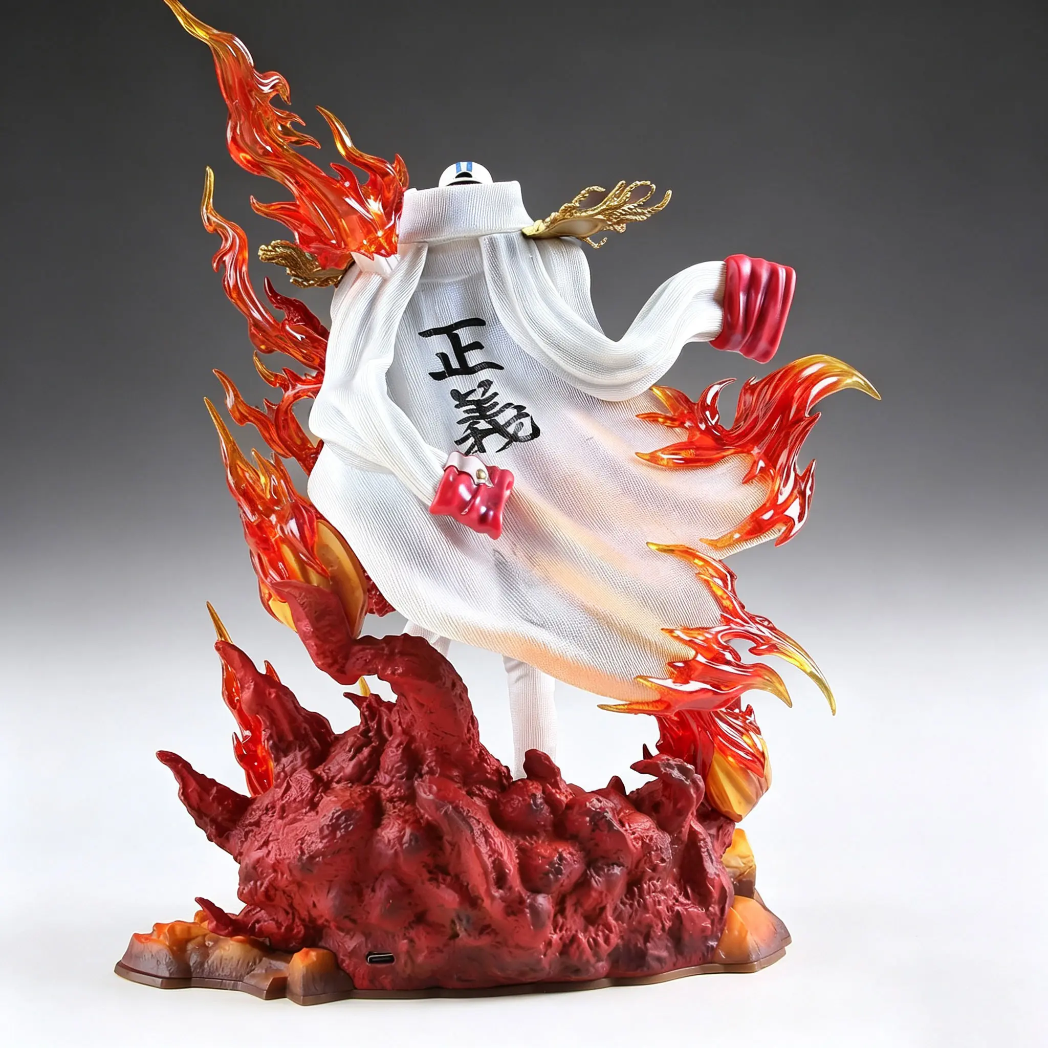 One Piece - Sakazuki Akainu (White Coat / Marine Admiral Version) Statue - Image 5