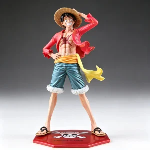 One Piece – Monkey D. Luffy (Onigashima Raid Hat-Holding Version) Statue