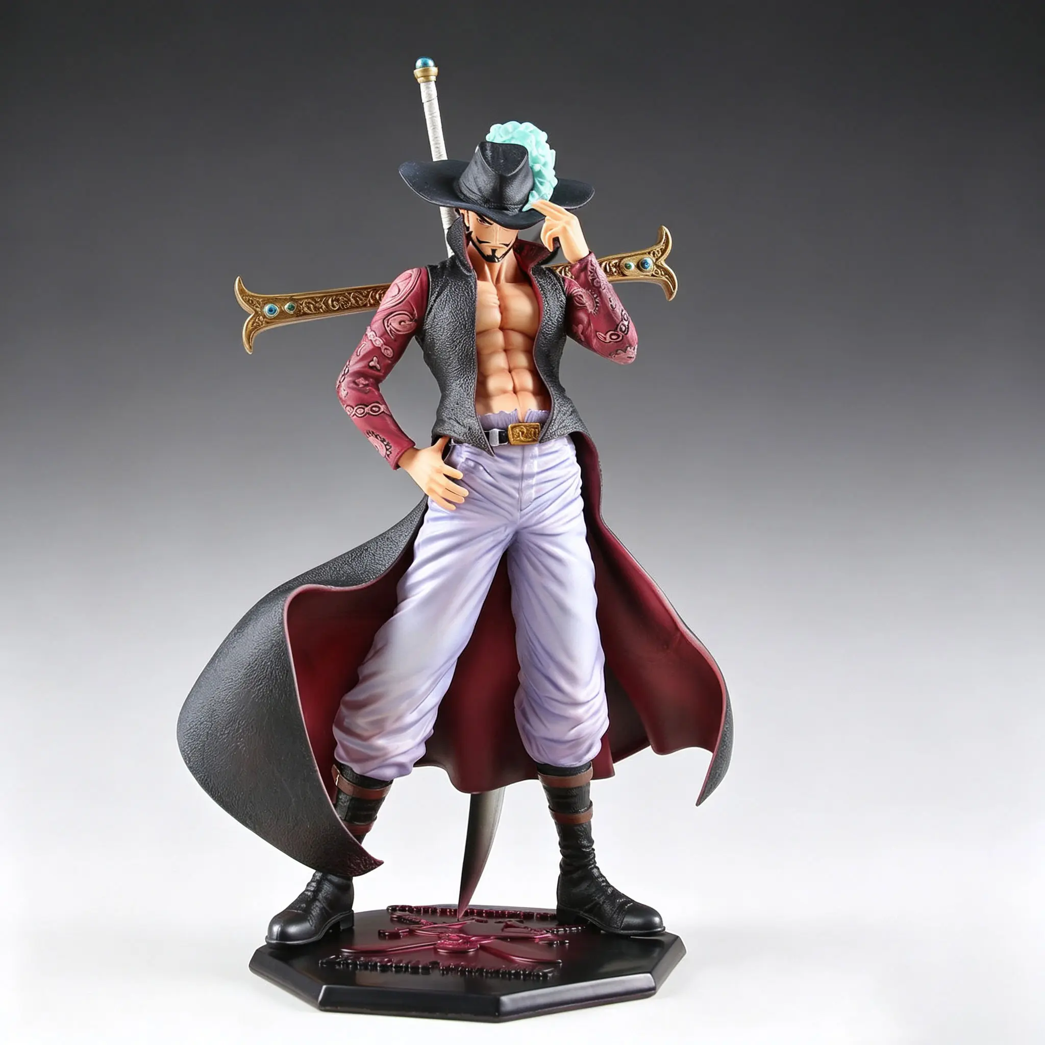 Buy One Piece Dracule Mihawk Dominance Studio Original Color Version Statue with Crypto at AnimeFigureHub