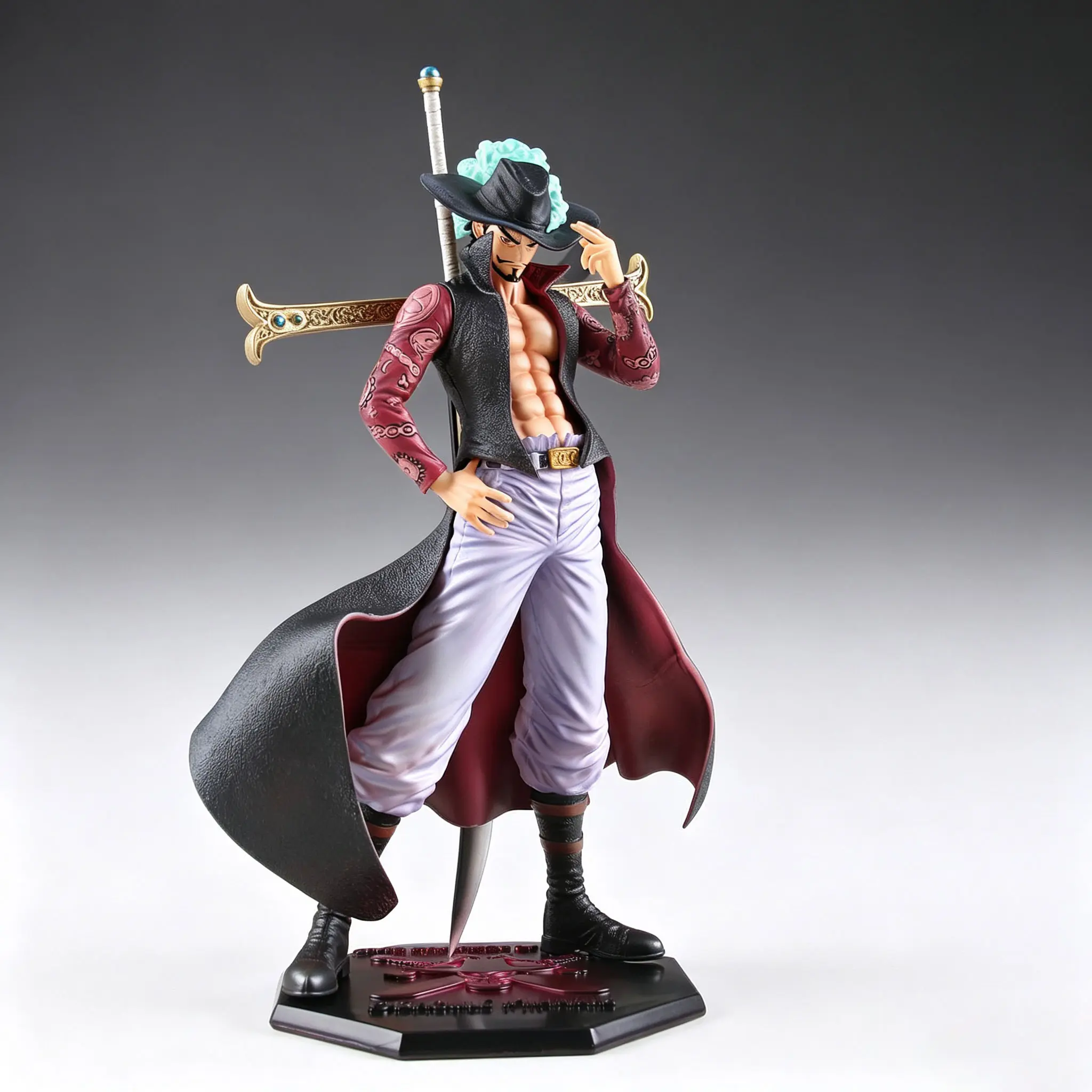 One Piece - Dracule Mihawk (HQS / Dominance Studio Original Color Version) Statue - Image 7