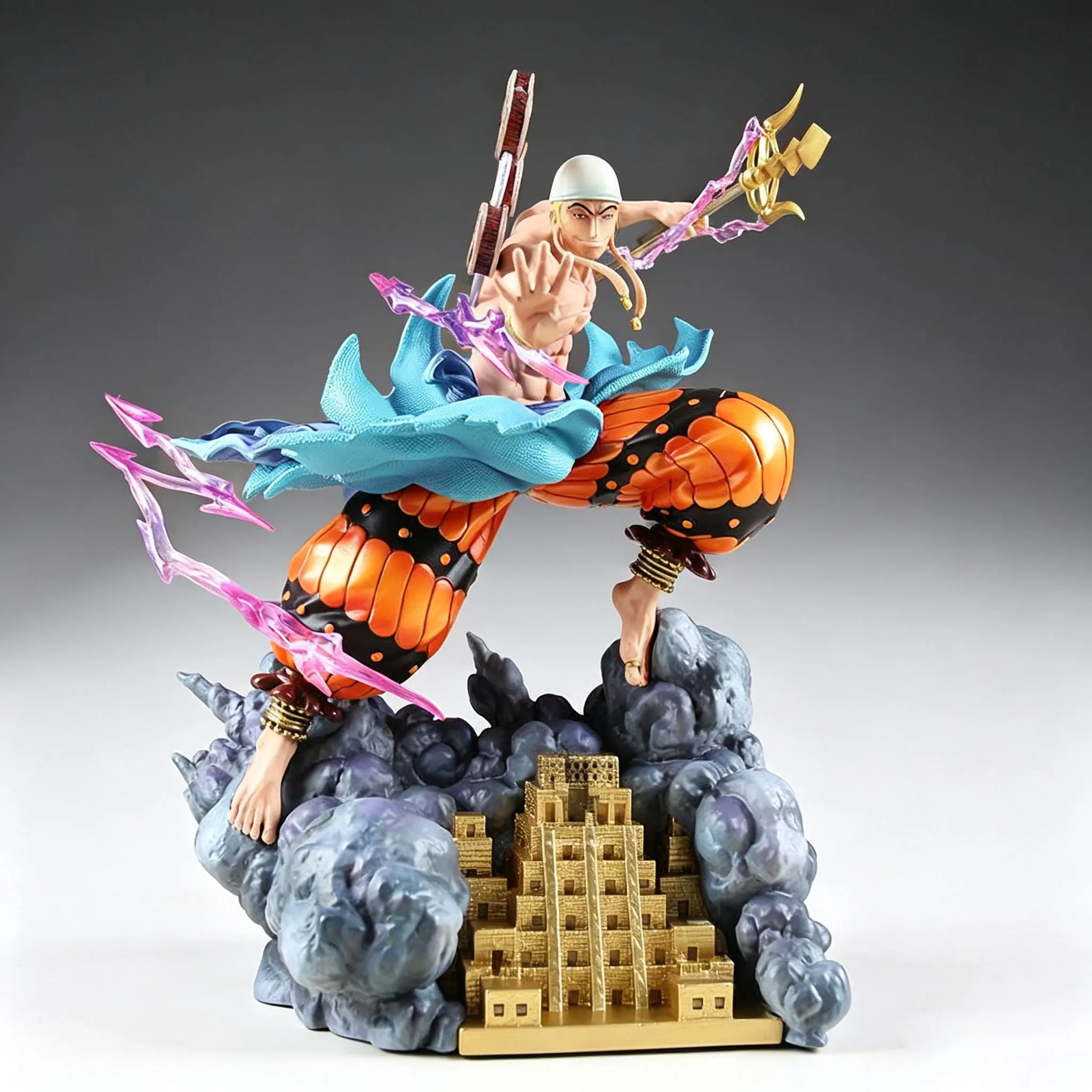 Buy One Piece Enel Tianhui Studio Version Statue with Crypto at AnimeFigureHub