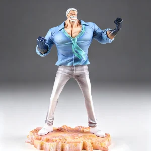 One Piece – Monkey D. Garp (Hero Blue Coat Version) Statue