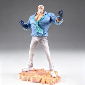 One Piece – Monkey D. Garp (Hero Blue Coat Version) Statue