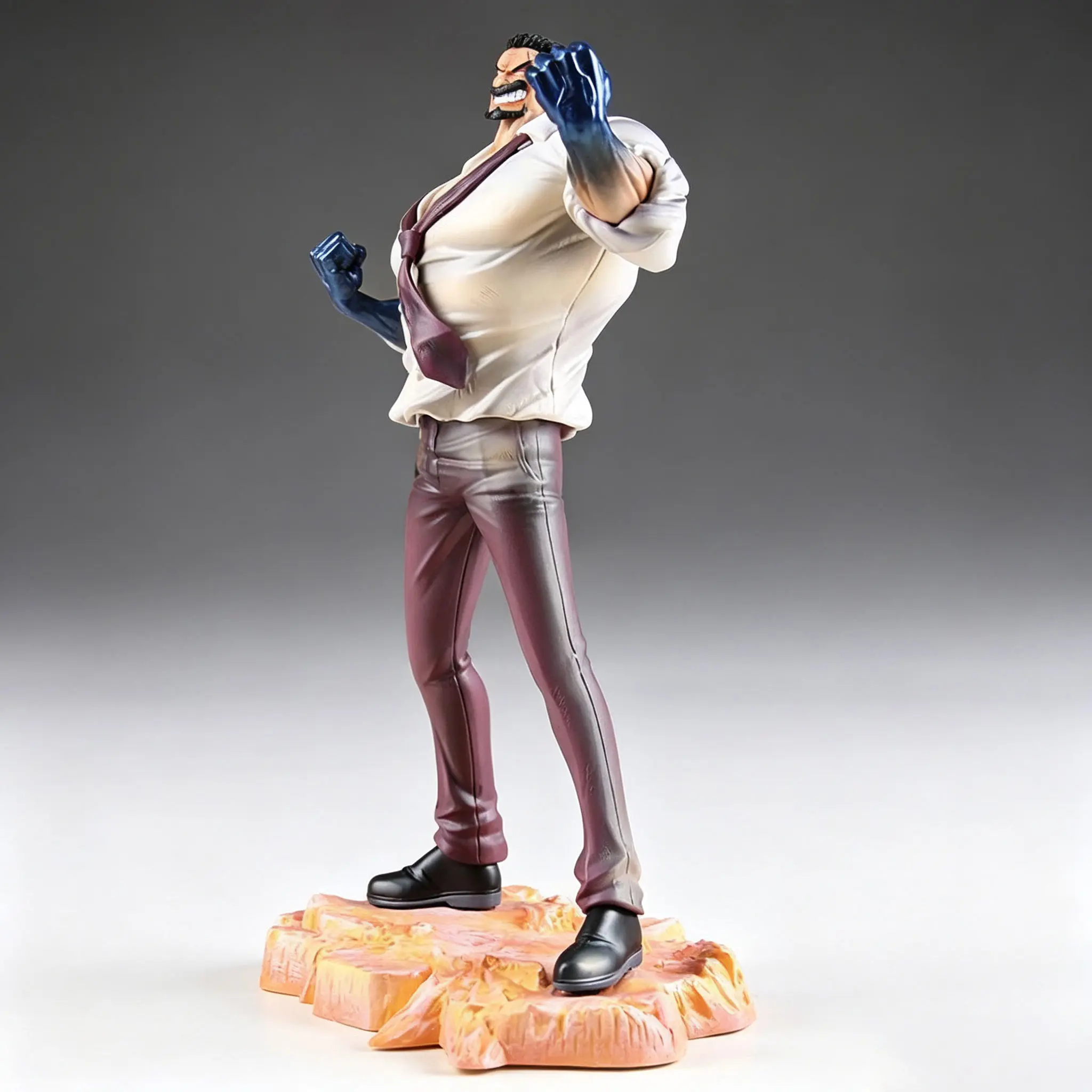 One Piece - Monkey D. Garp (Hero White Coat Version) Statue - Image 2
