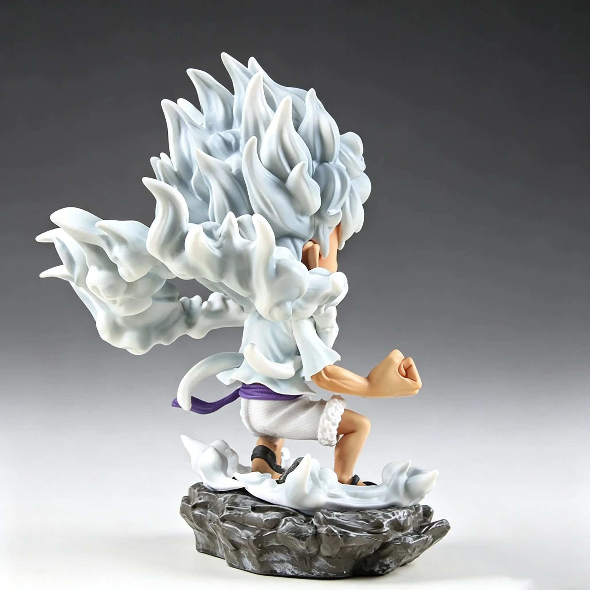 One Piece - Monkey D. Luffy (Gear 5th / Sun God Nika Version) Statue - Image 7