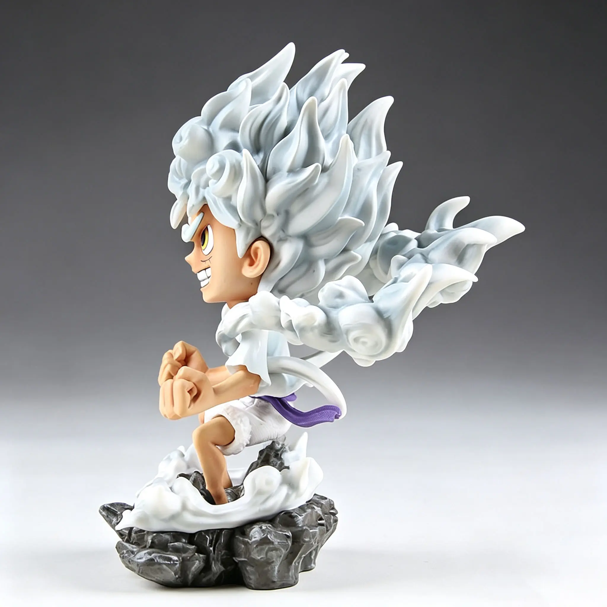 One Piece - Monkey D. Luffy (Gear 5th / Sun God Nika Version) Statue - Image 4