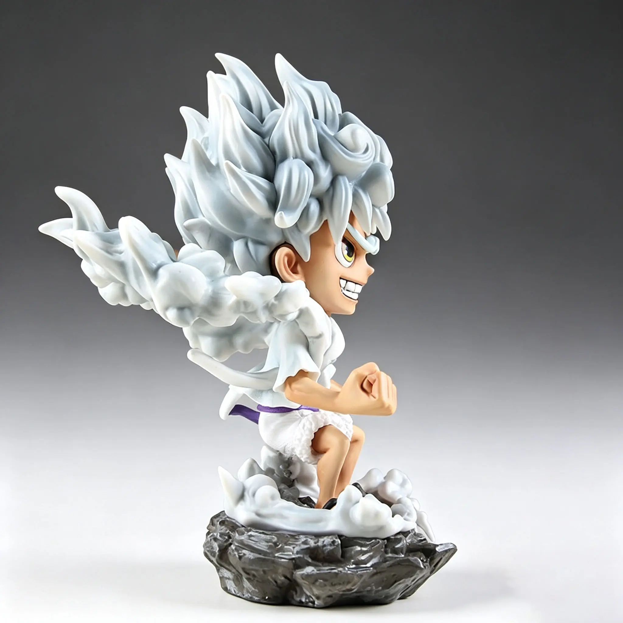 One Piece - Monkey D. Luffy (Gear 5th / Sun God Nika Version) Statue - Image 3