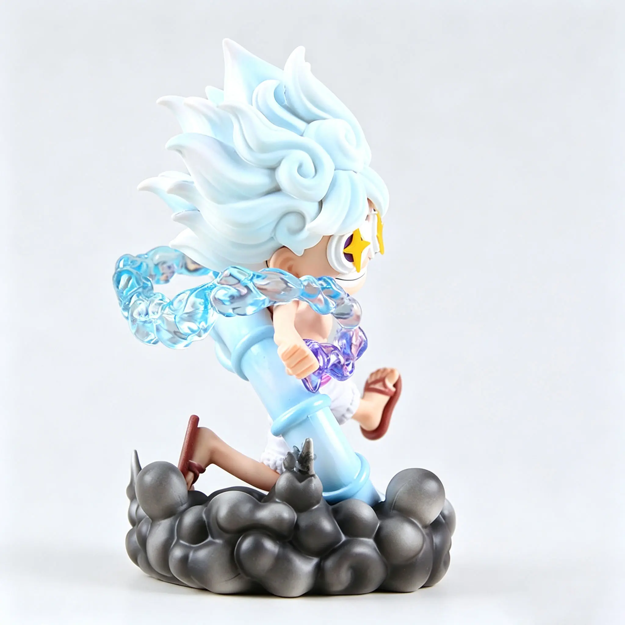 One Piece - Monkey D. Luffy (Gear 5th / Sun God Nika Version) Statue - Image 6