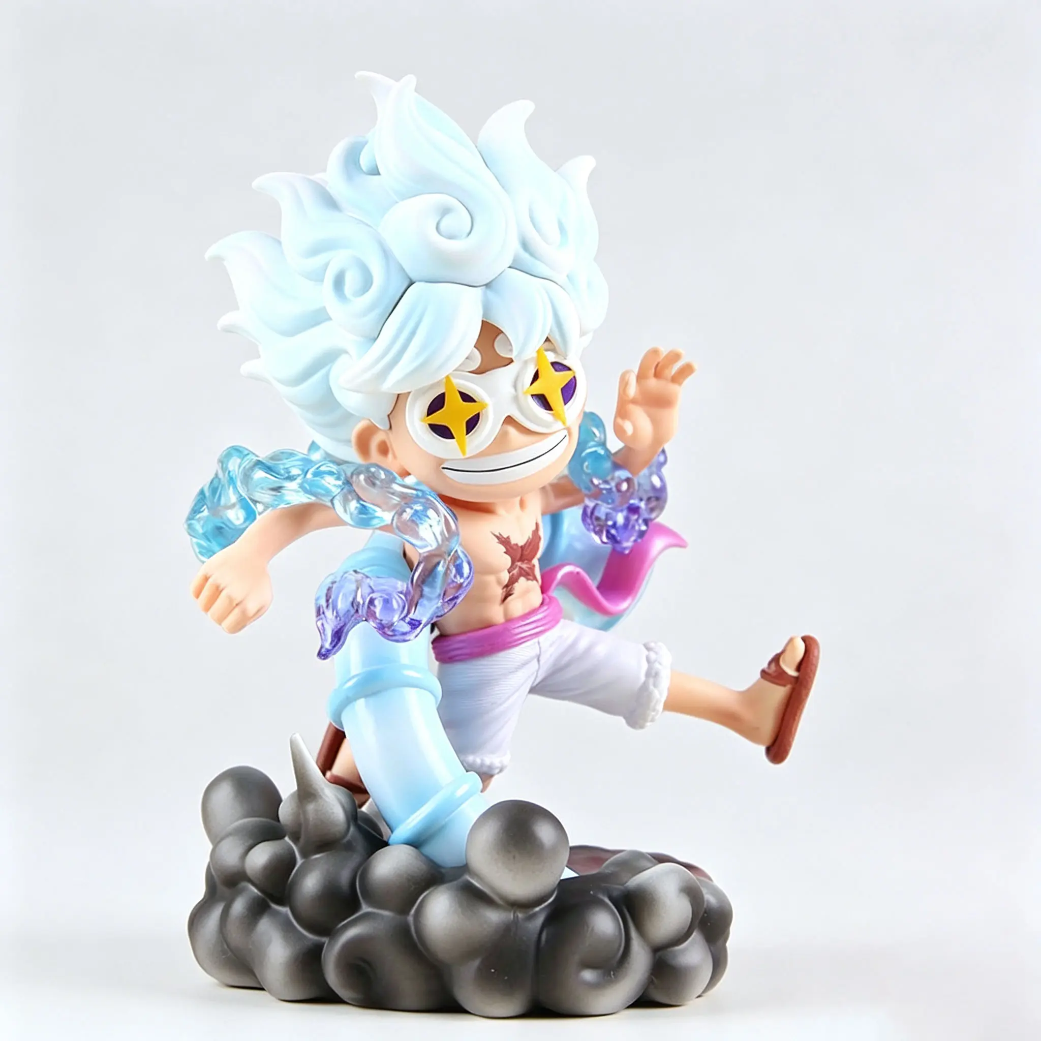 One Piece - Monkey D. Luffy (Gear 5th / Sun God Nika Version) Statue - Image 5