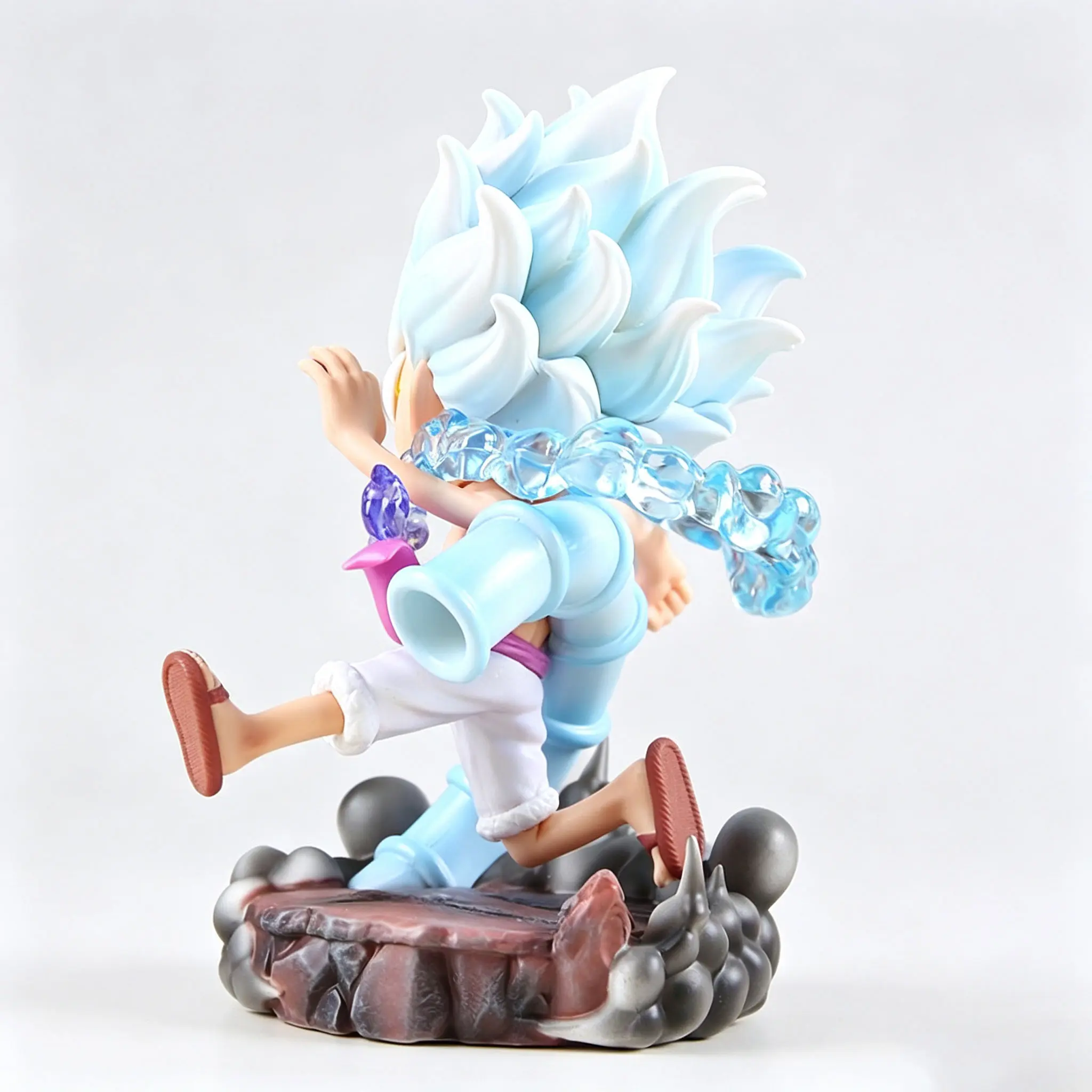 One Piece - Monkey D. Luffy (Gear 5th / Sun God Nika Version) Statue - Image 4
