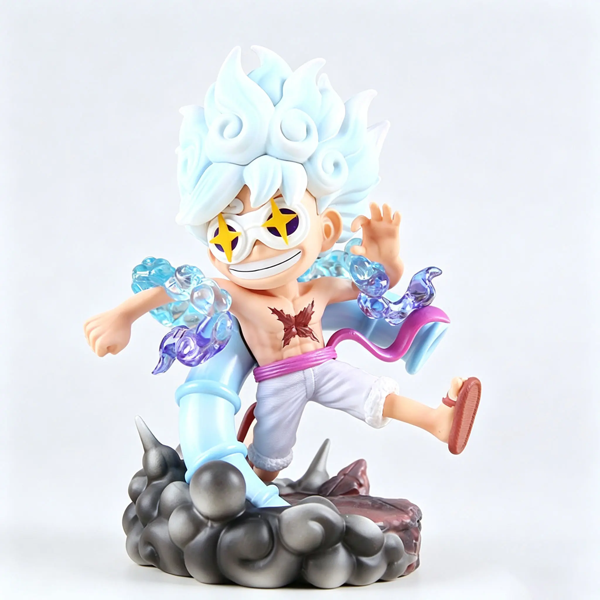 One Piece - Monkey D. Luffy (Gear 5th / Sun God Nika Version) Statue - Image 3