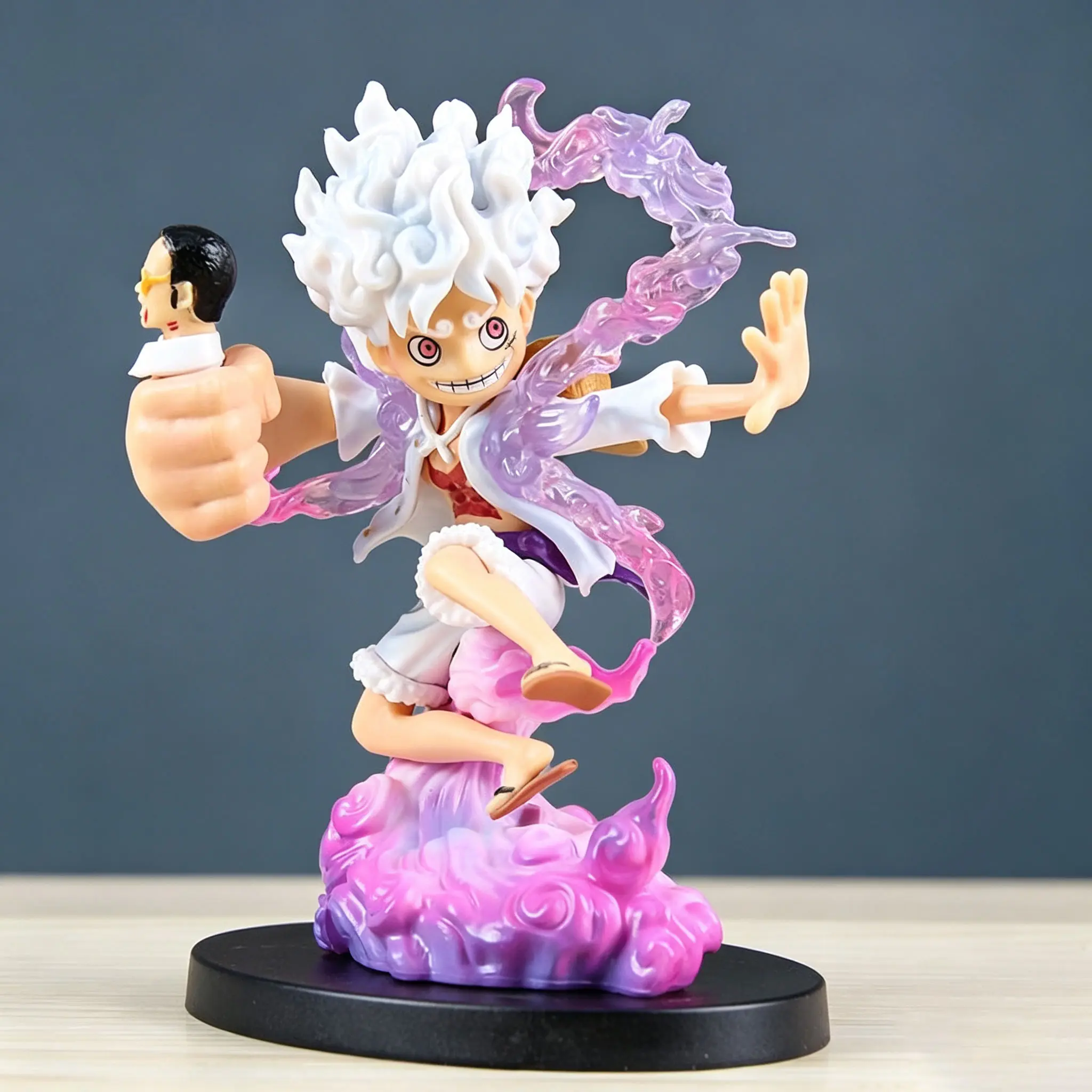 Buy One Piece Gear 5 Luffy Grabbing Kizaru Statue with Crypto at AnimeFigureHub