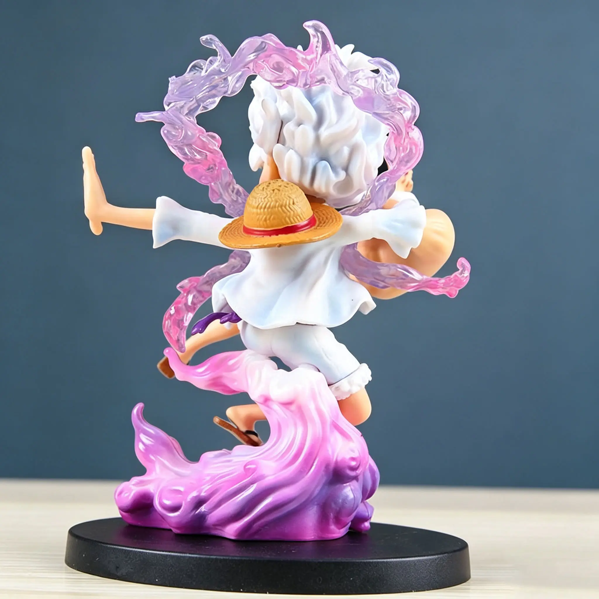 One Piece - Monkey D. Luffy (Gear 5 Nika Grabbing Kizaru Version) Statue - Image 4
