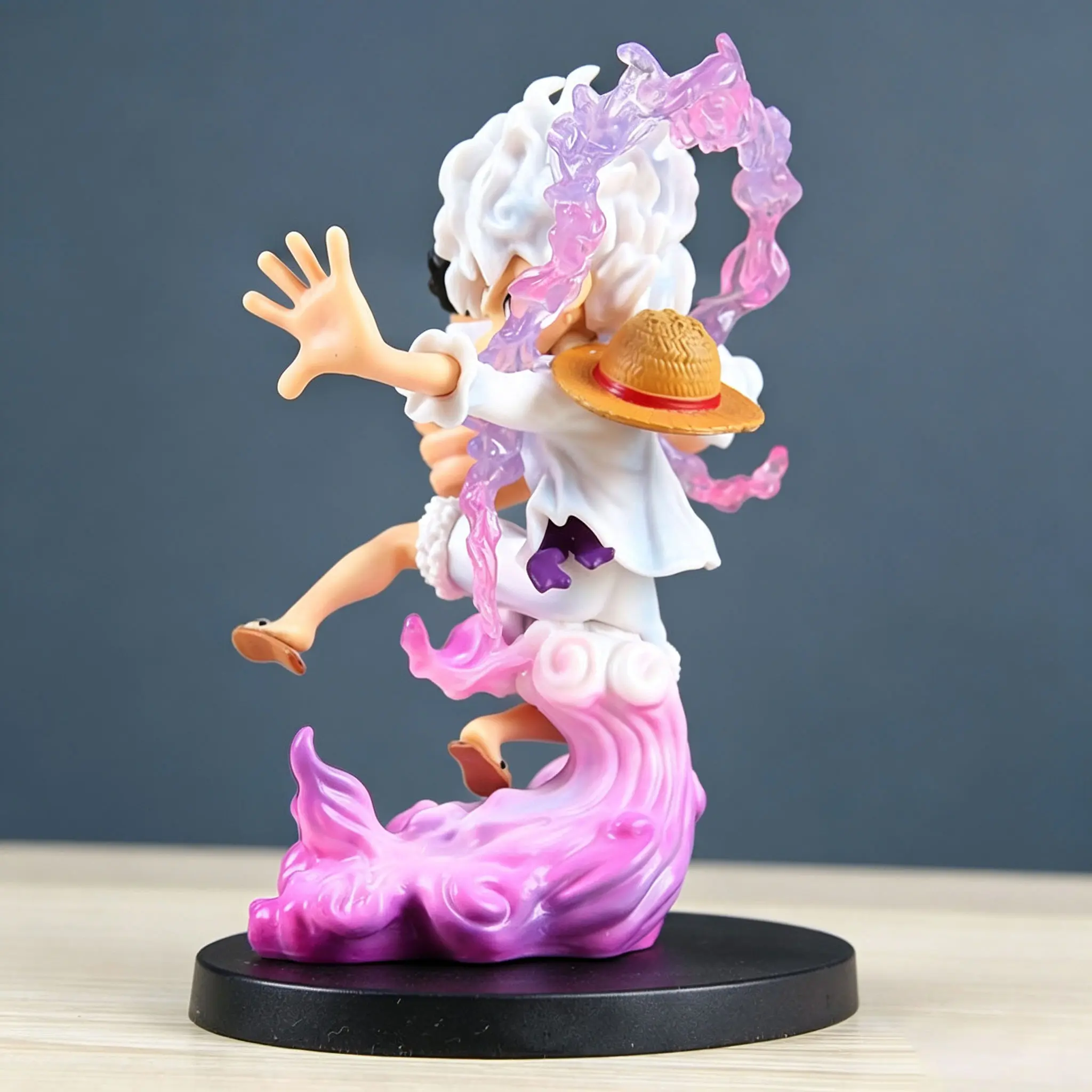 One Piece - Monkey D. Luffy (Gear 5 Nika Grabbing Kizaru Version) Statue - Image 5