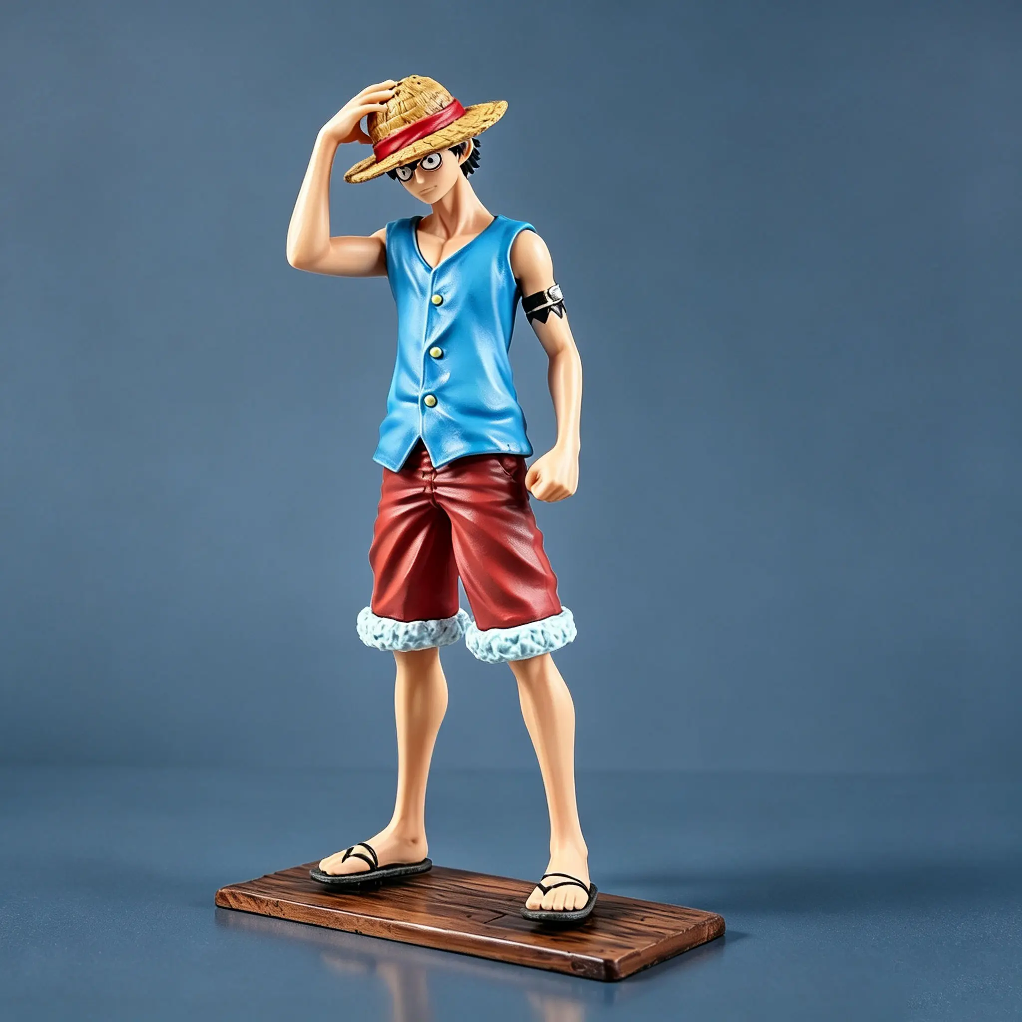 One Piece - Monkey D. Luffy (Classic Straw Hat Version) Statue - Image 5